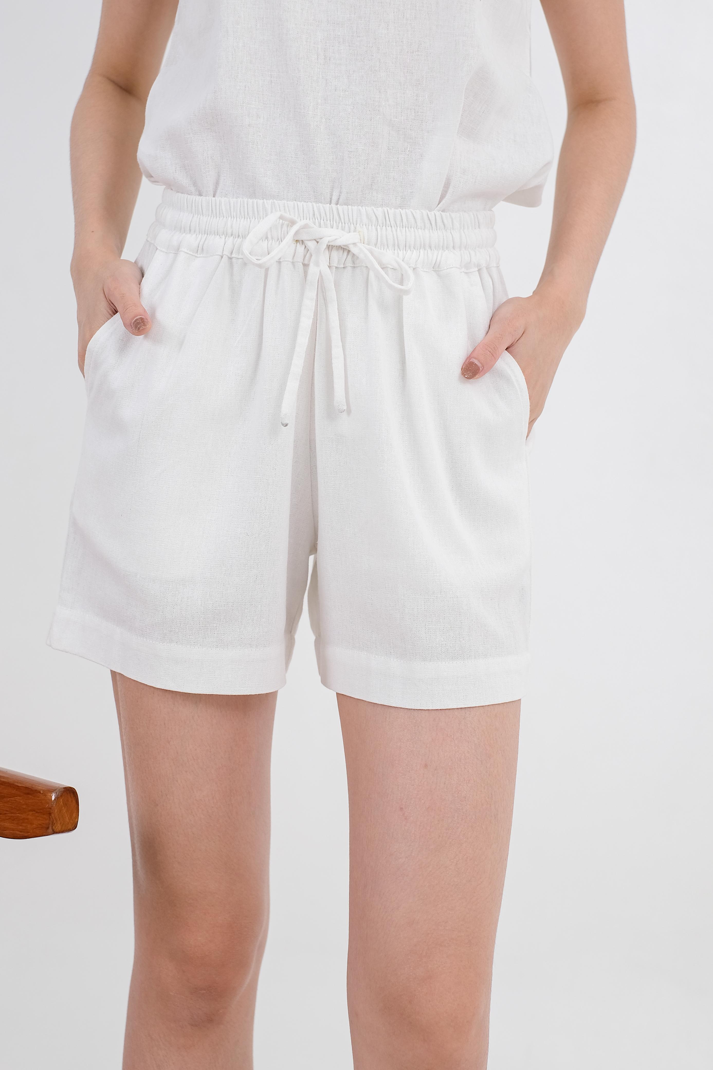 Julie Linen Blend Women's Shorts