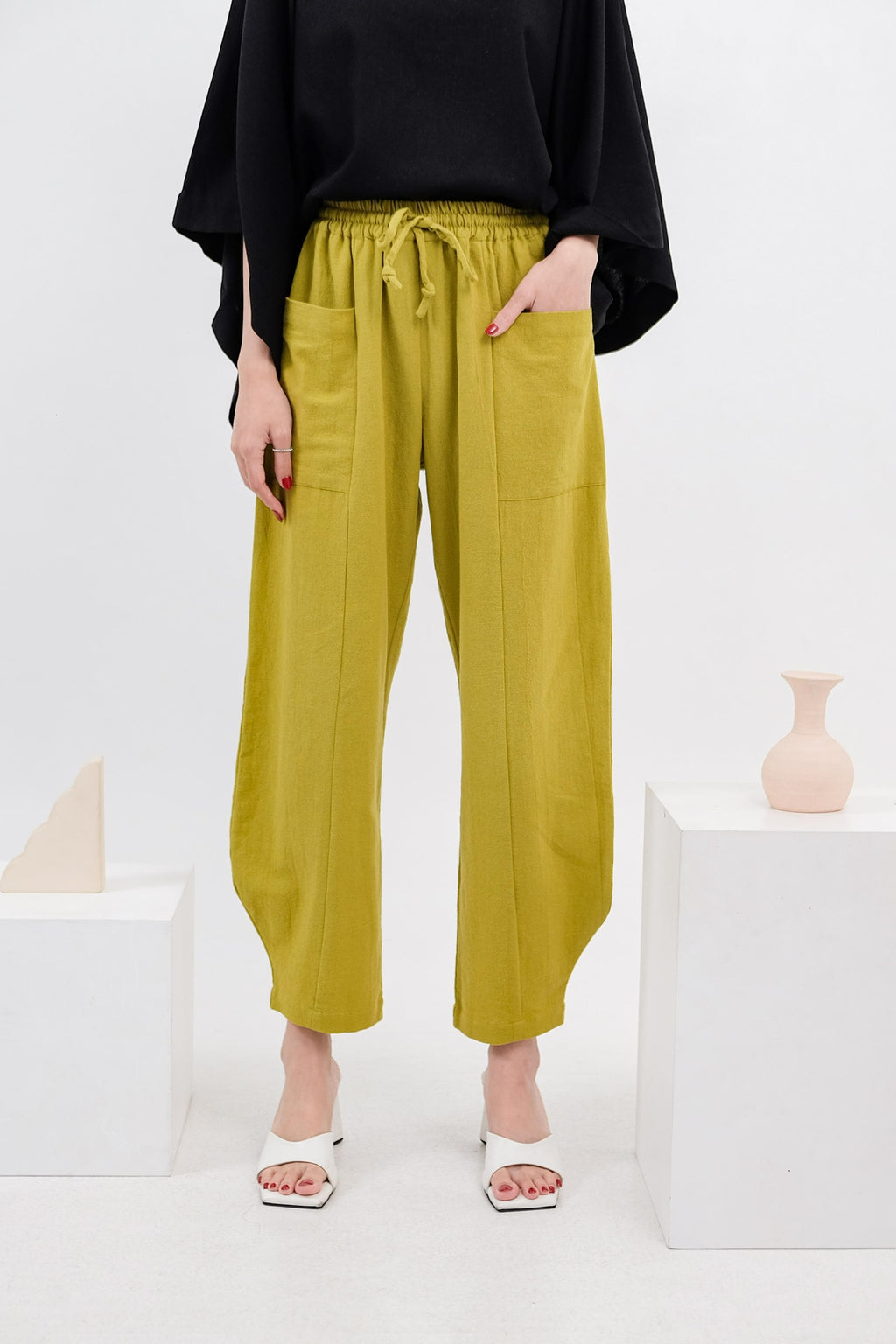 Ellisa Linen Blend Pants