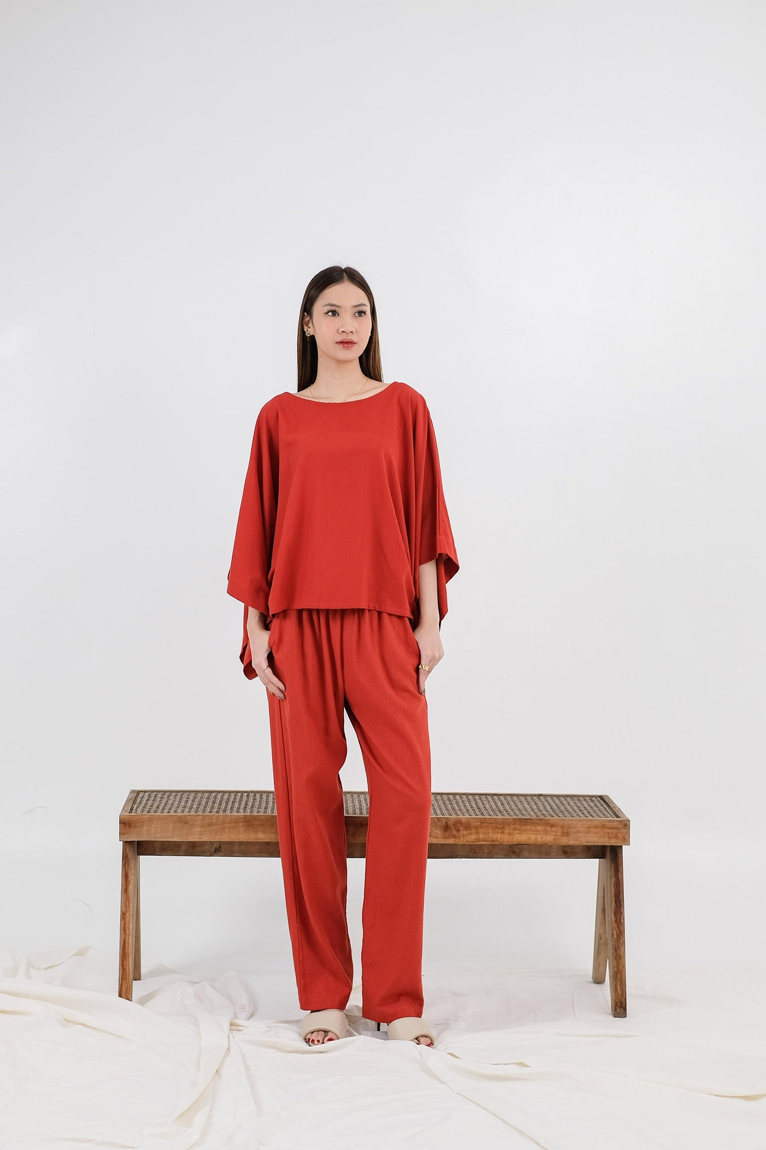 Alexa Linen Blend Top