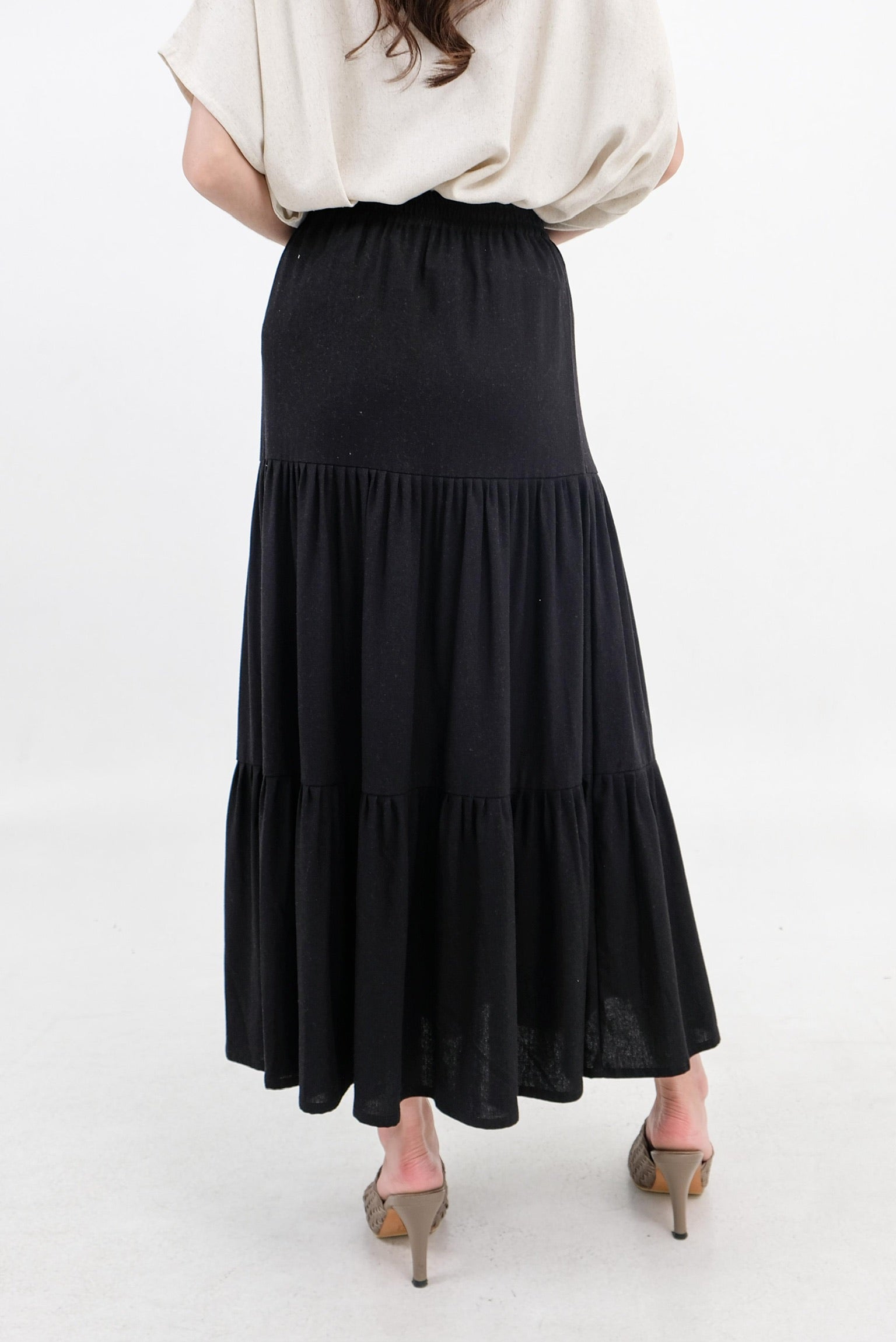 Roccio Linen Blend Skirt