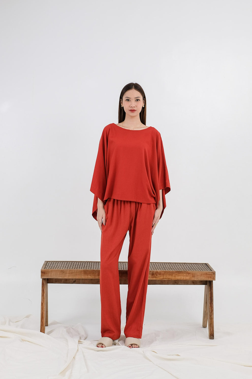 Alexa Linen Blend Top