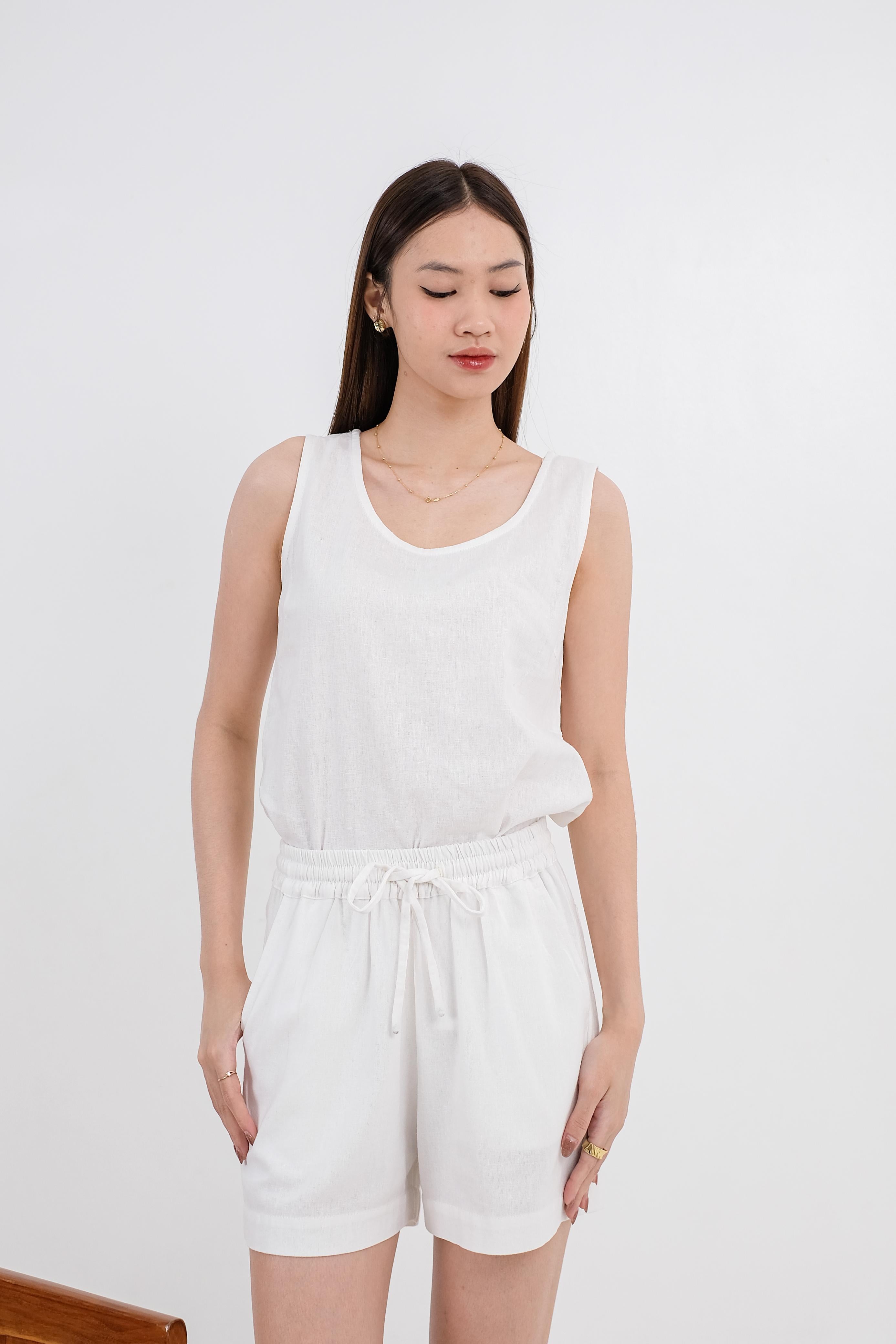 Julie Linen Blend Women's Shorts