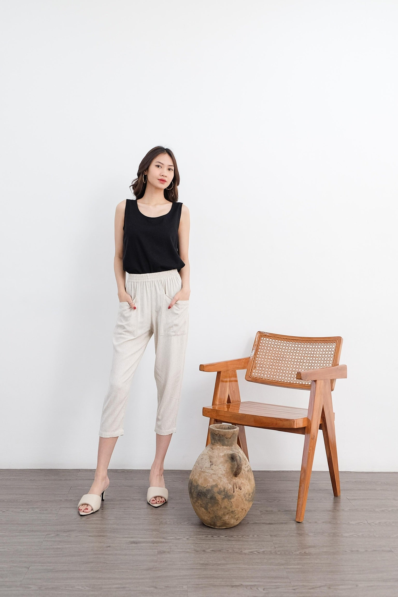 Emma Linen Blend Pants