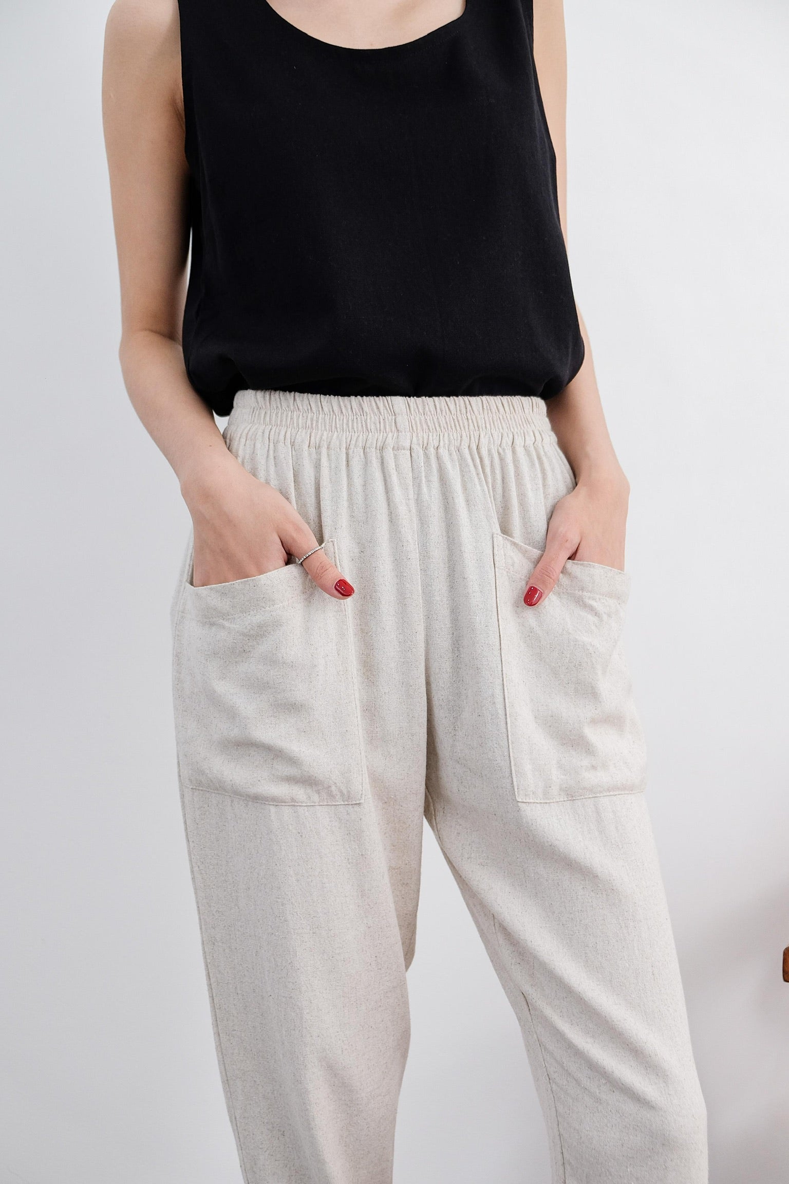 Emma Linen Blend Pants