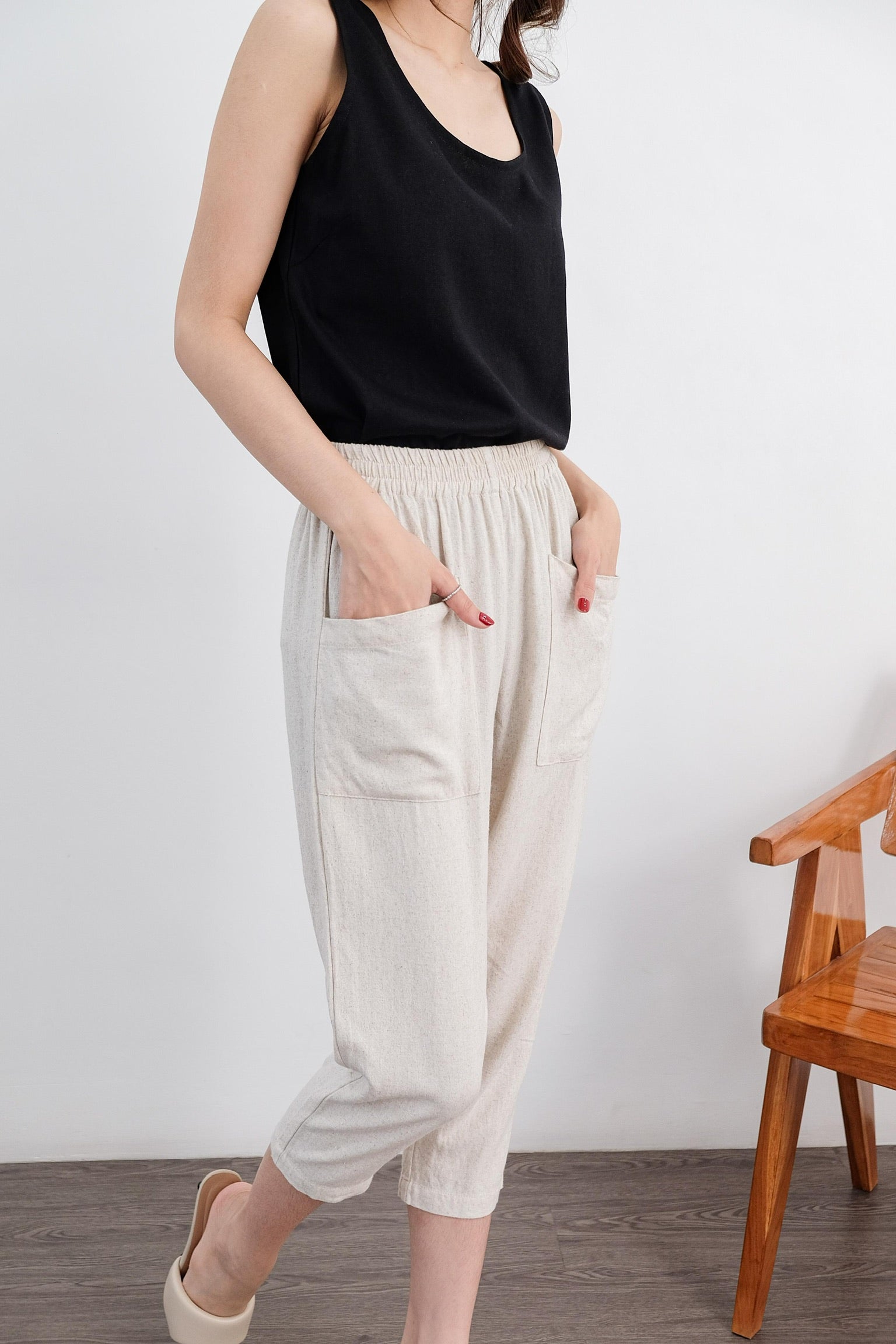 Emma Linen Blend Pants