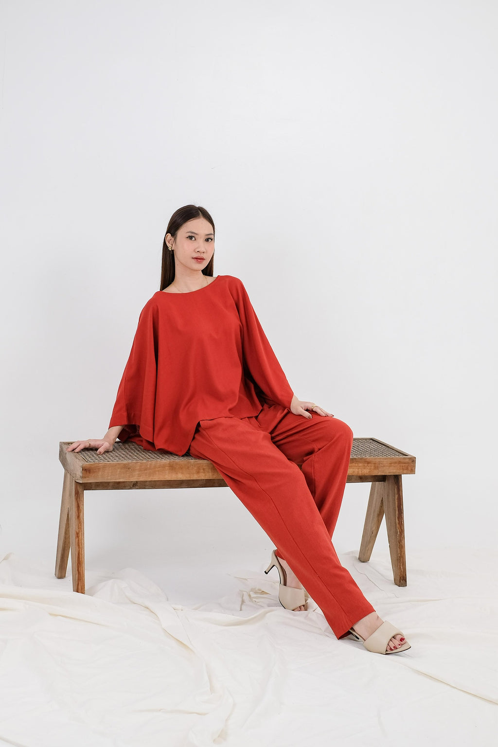 Alexa Linen Blend Top