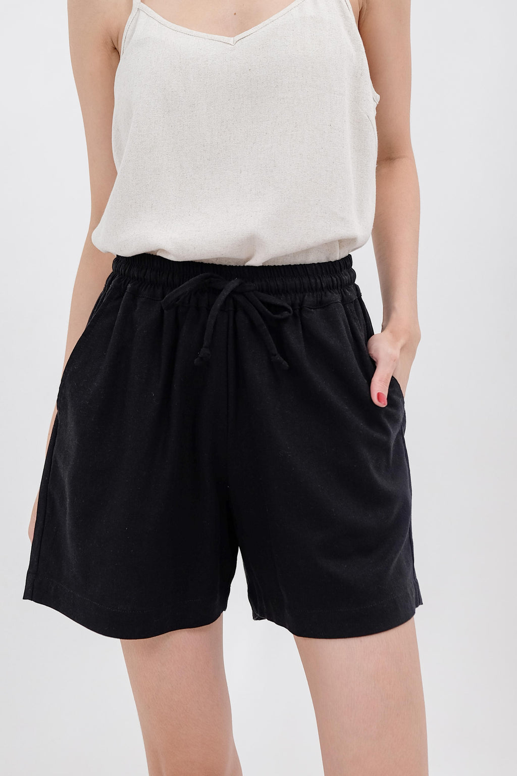 Julie Linen Blend Women's Shorts