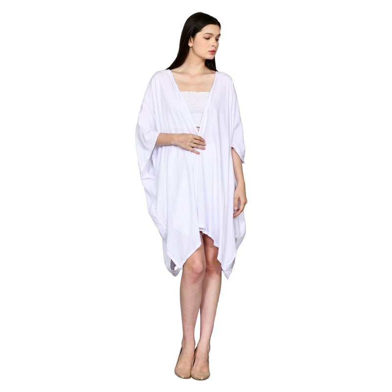 Atena Plain Rayon Cardigan