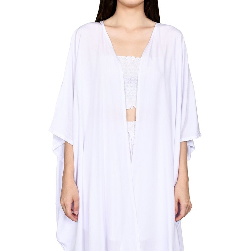 Atena Plain Rayon Cardigan