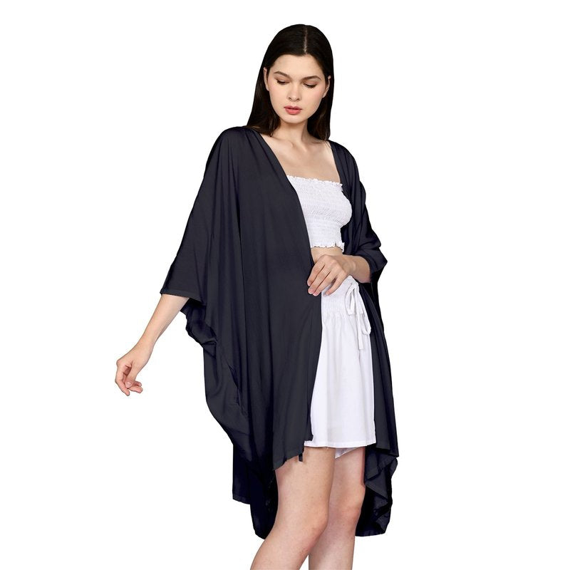 Atena Plain Rayon Cardigan