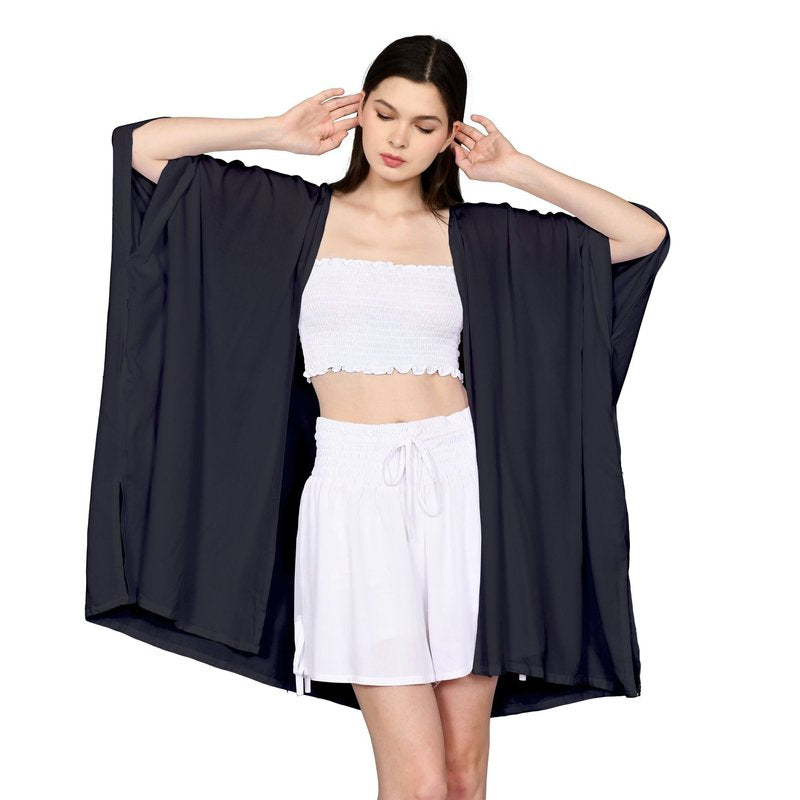 Atena Plain Rayon Cardigan