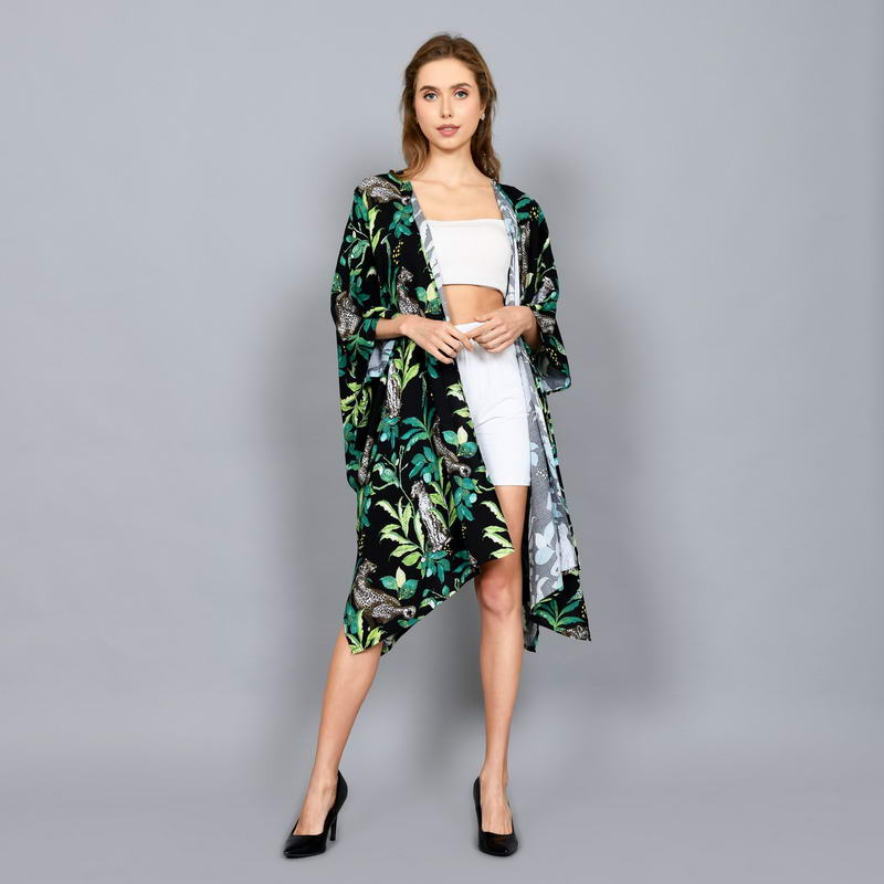 Atalia Print Cardigan