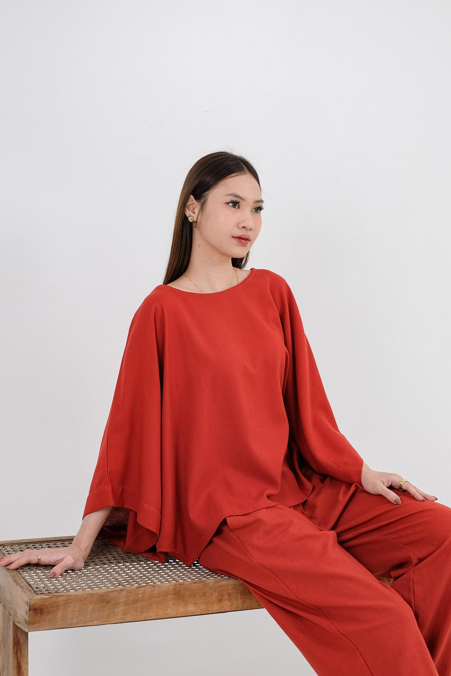 Alexa Linen Blend Top