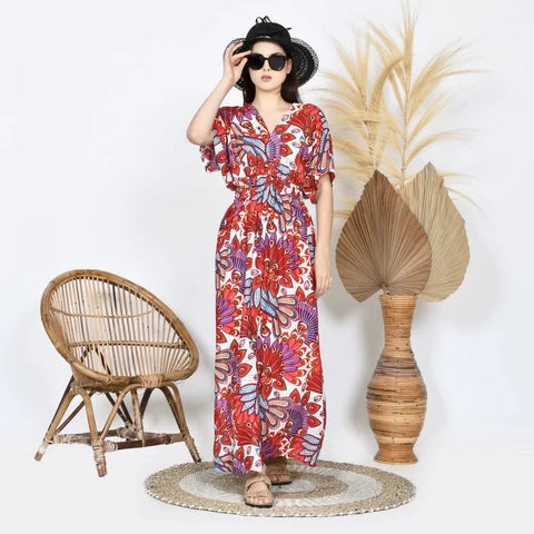 Koi Long Dress