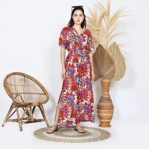 Koi Long Dress