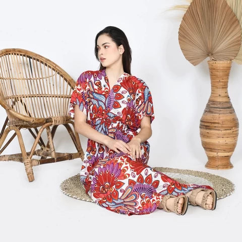 Koi Long Dress