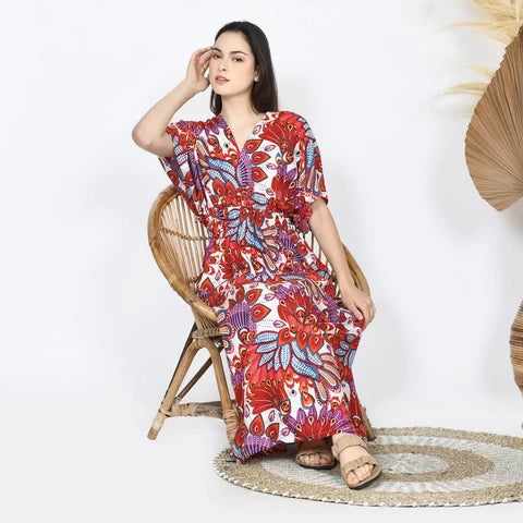Koi Long Dress