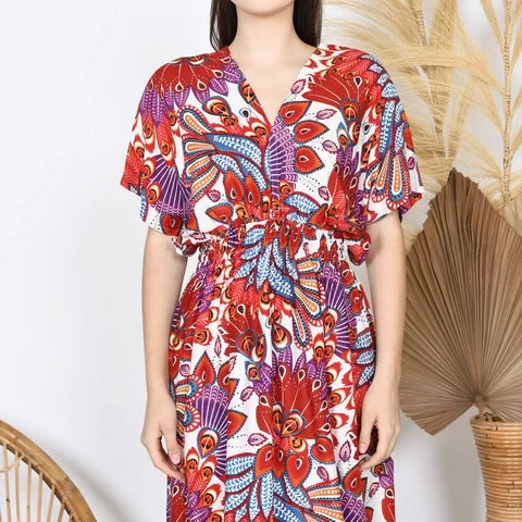 Koi Long Dress