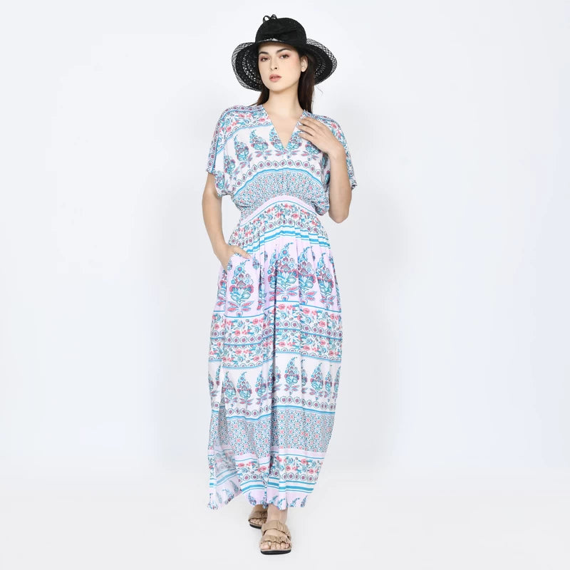 Koi Long Dress