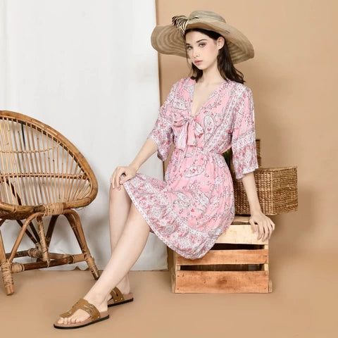 Kyomi Short Dress