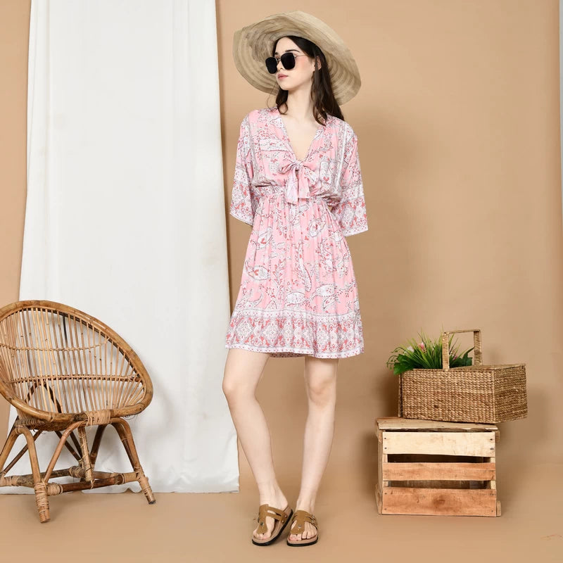 Kyomi Short Dress