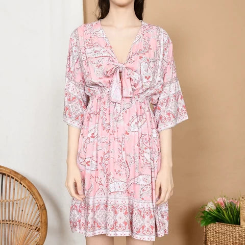 Kyomi Short Dress