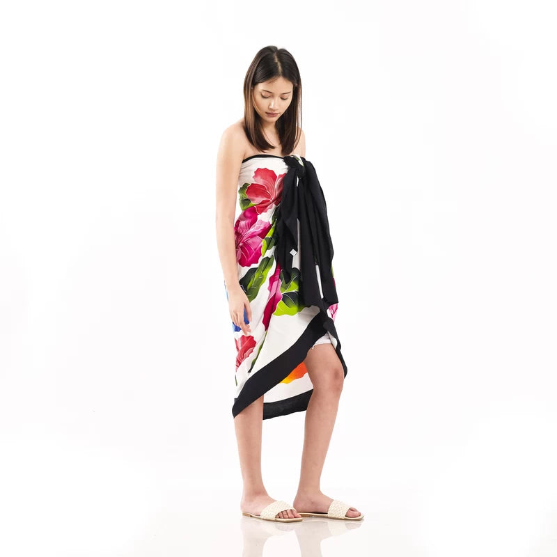 Q1-200 Flower-13 Hand Painted