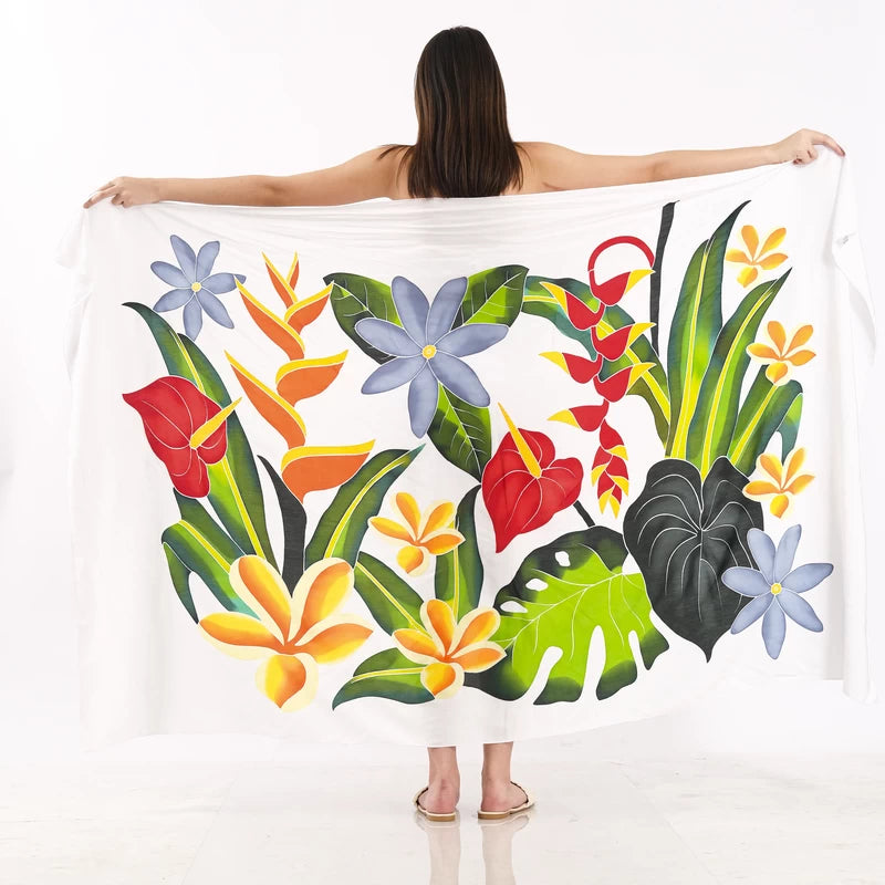 Q1-200 Flower-01 Hand Painted