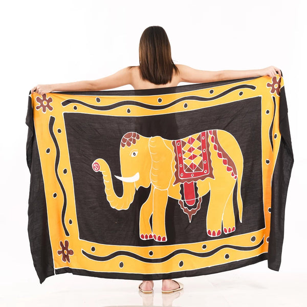 Elephant-03 Hand Painted