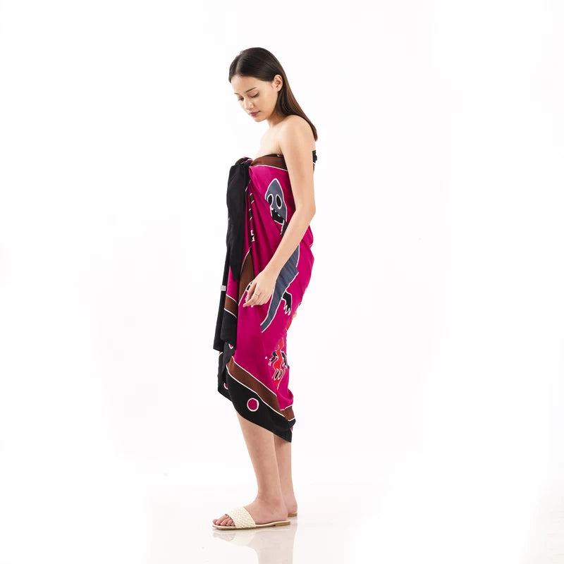 Q1-200 Gecko-03 Hand Painted