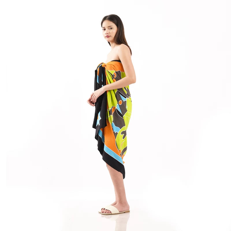 Q1-200 Gecko-01 Hand Painted