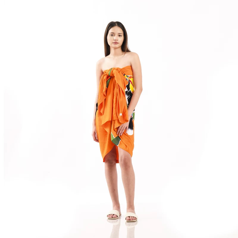 Q1-200 Hornbill Bird-02 Hand Painted