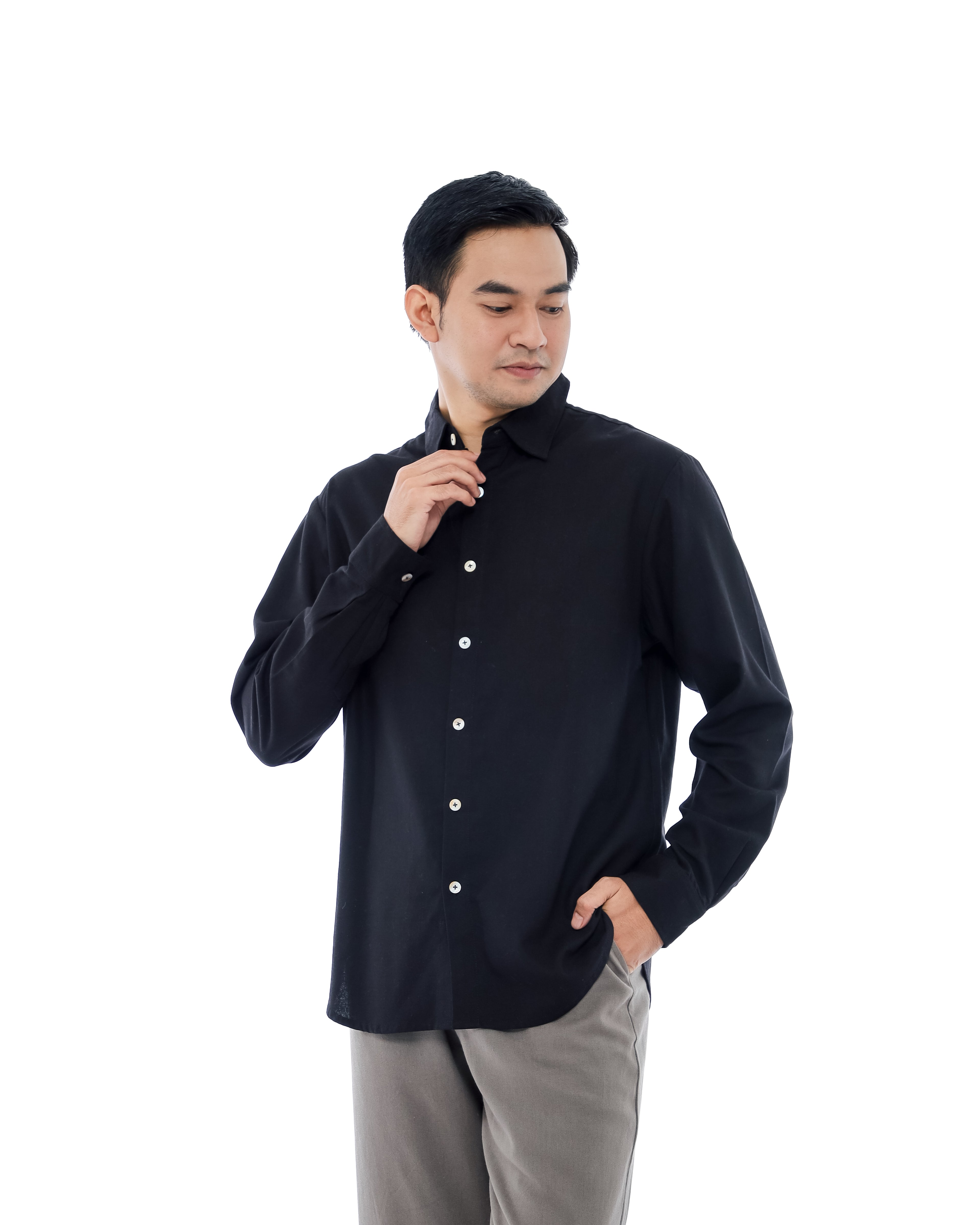 Lorenzo Linen Blend Men's Shirt