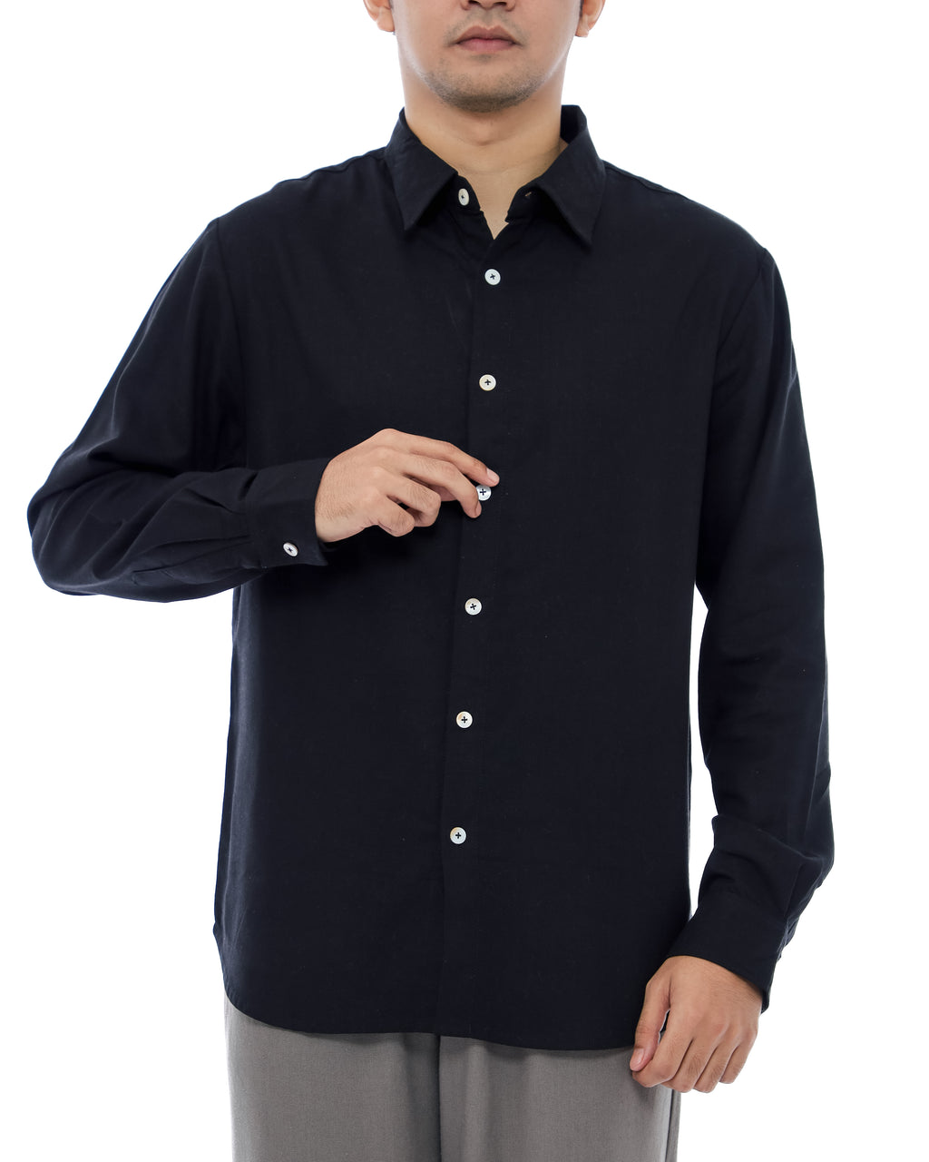 Lorenzo Linen Blend Men's Shirt