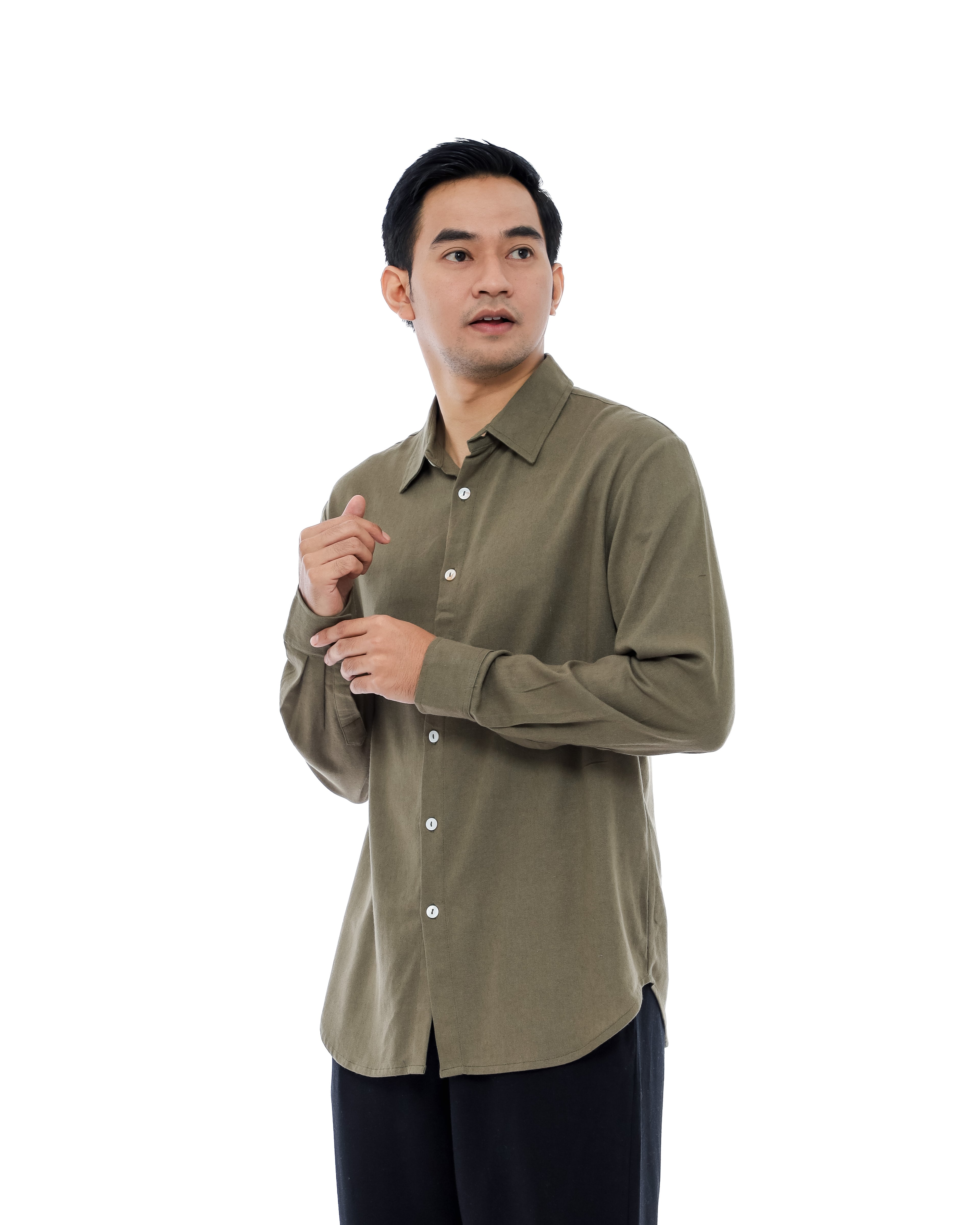 Lorenzo Linen Blend Men's Shirt