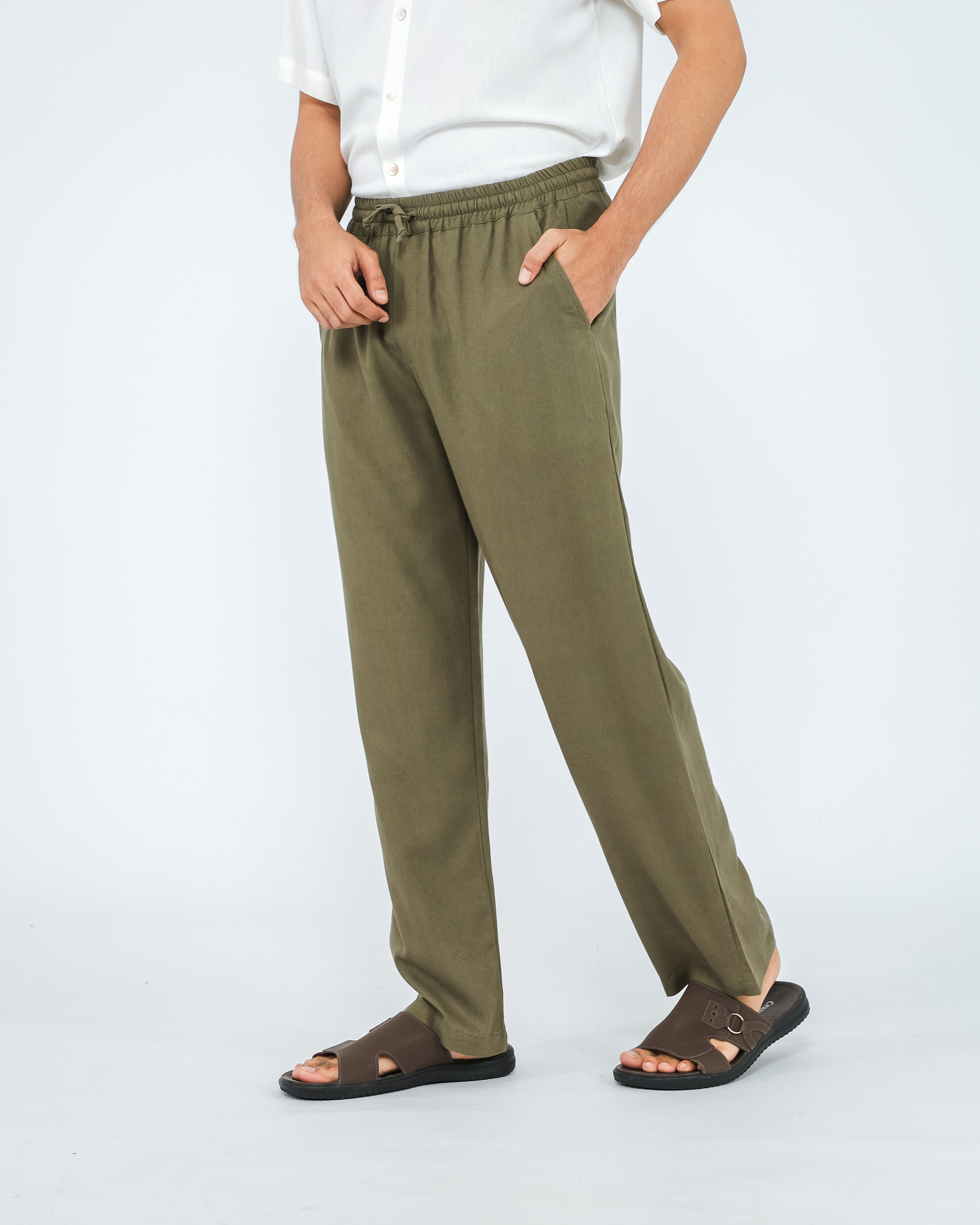 Gabriel Linen Blend Men's Pants