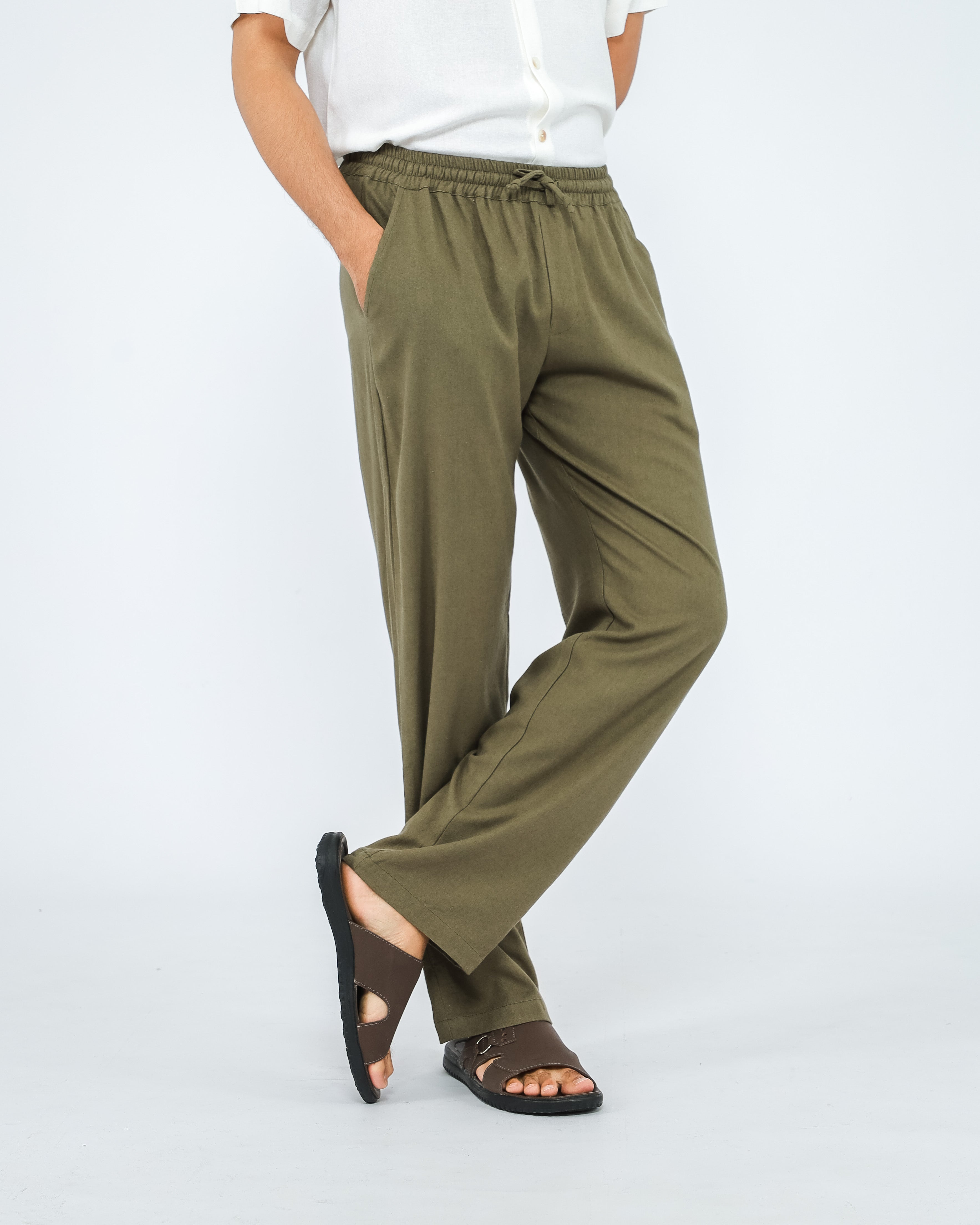 Gabriel Linen Blend Men's Pants