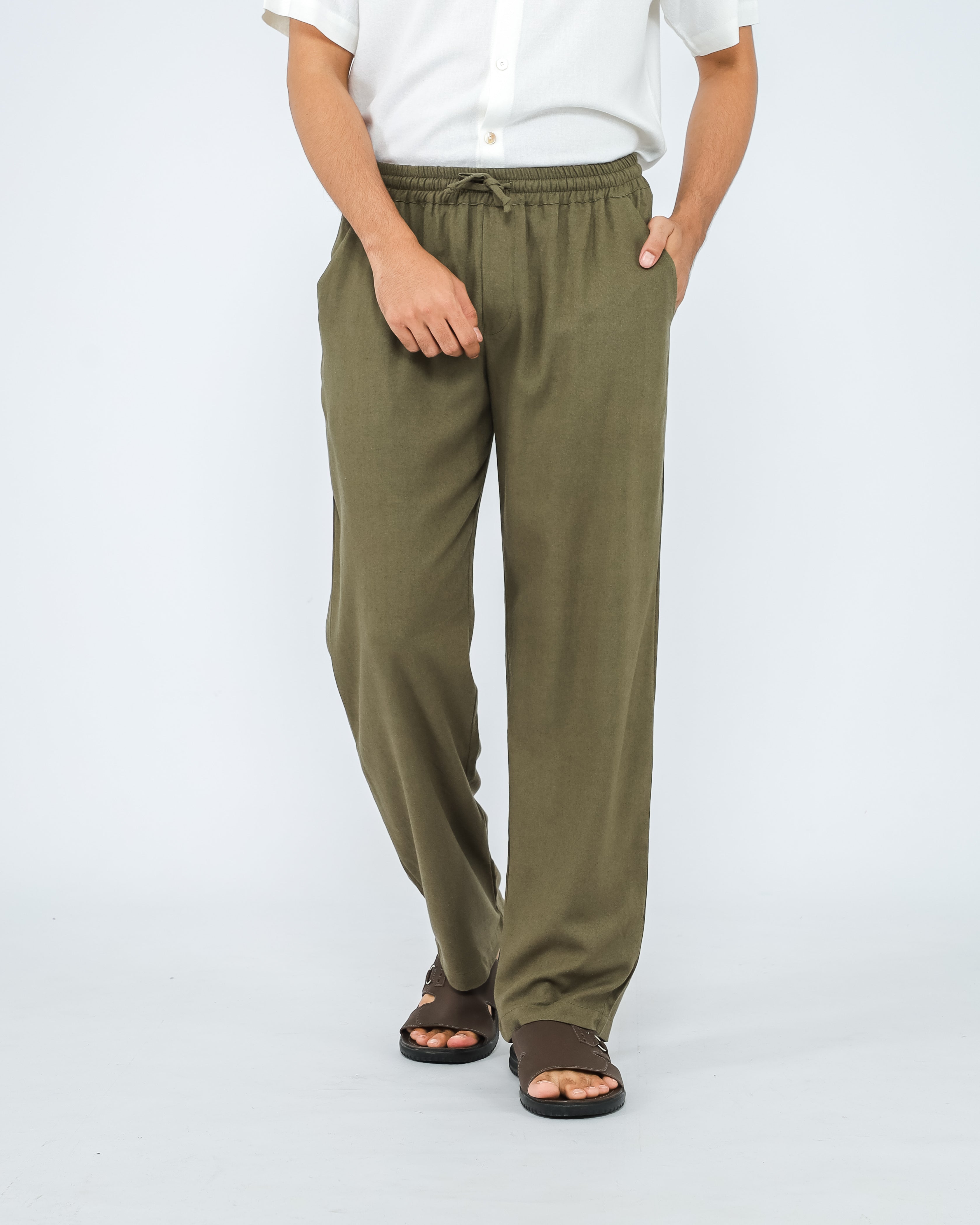 Gabriel Linen Blend Men's Pants