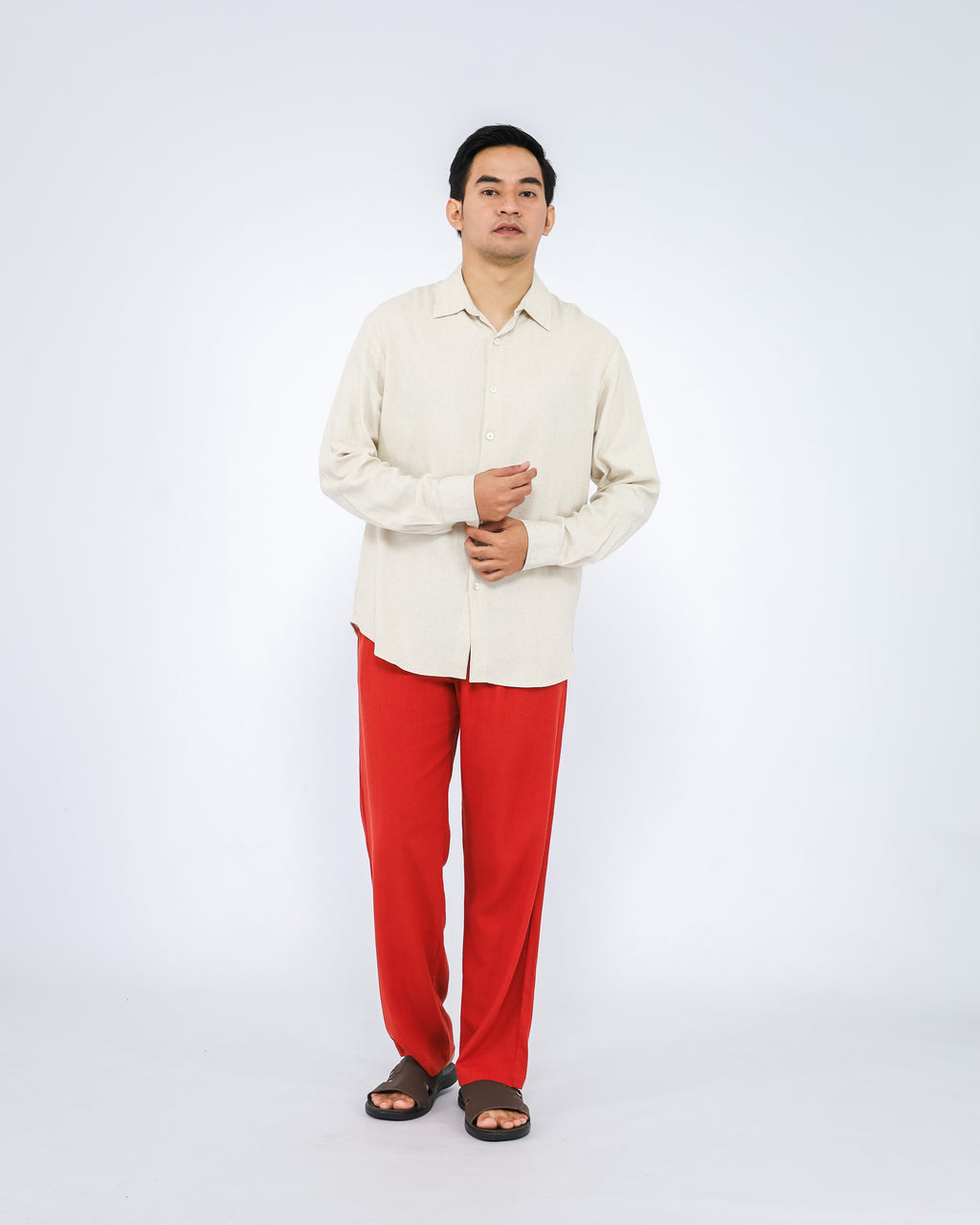 Lorenzo Linen Blend Men's Shirt