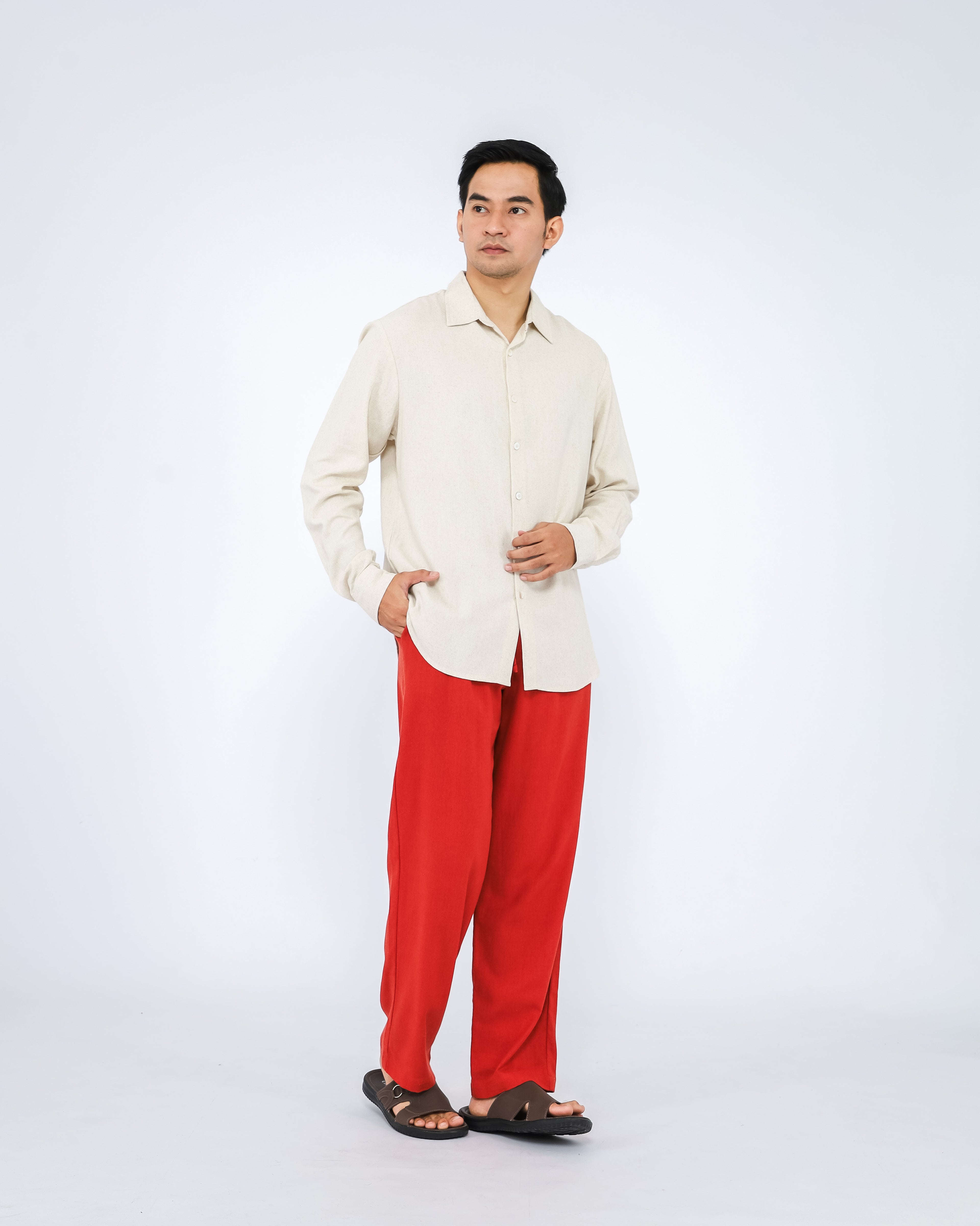 Lorenzo Linen Blend Men's Shirt