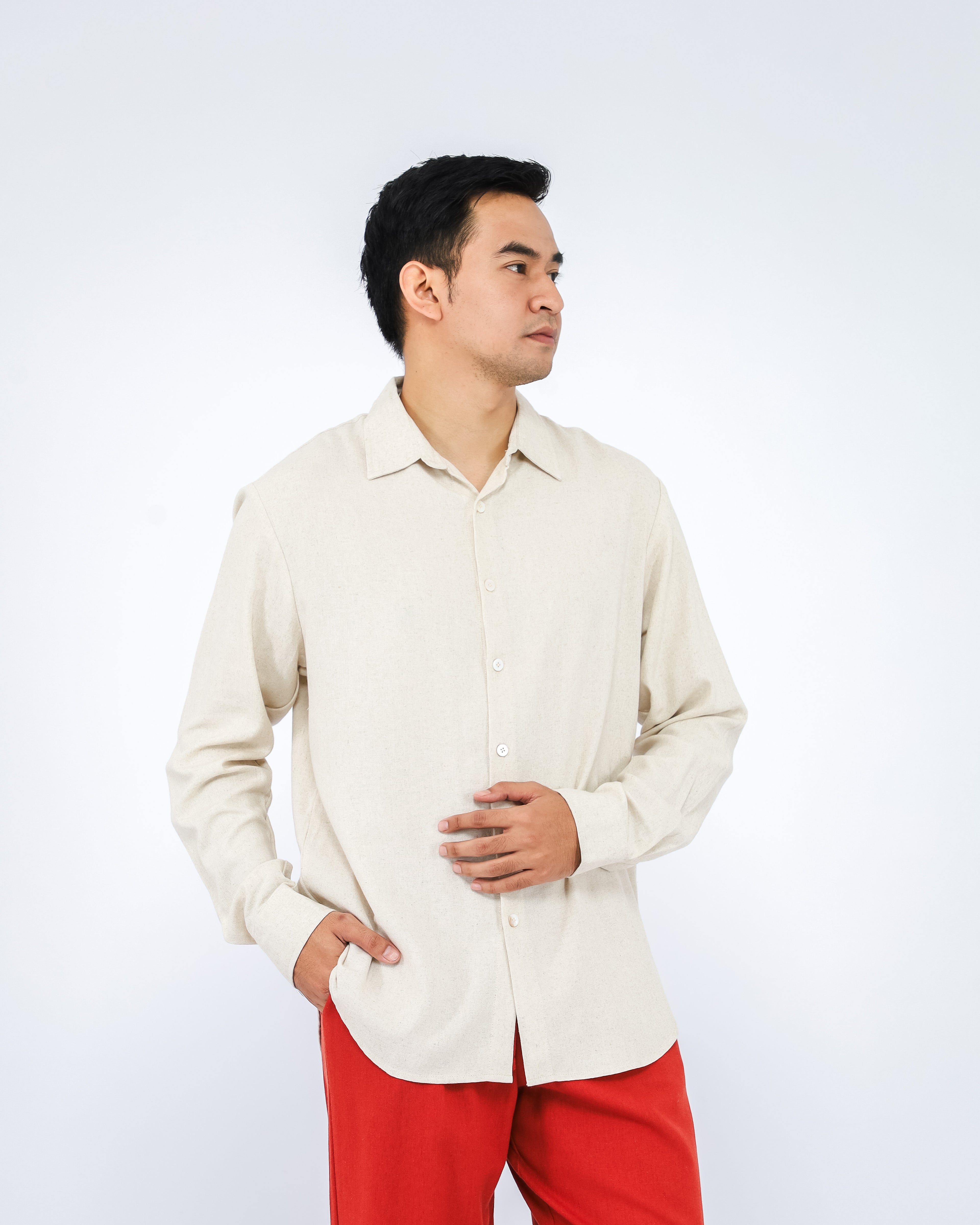 Lorenzo Linen Blend Men's Shirt