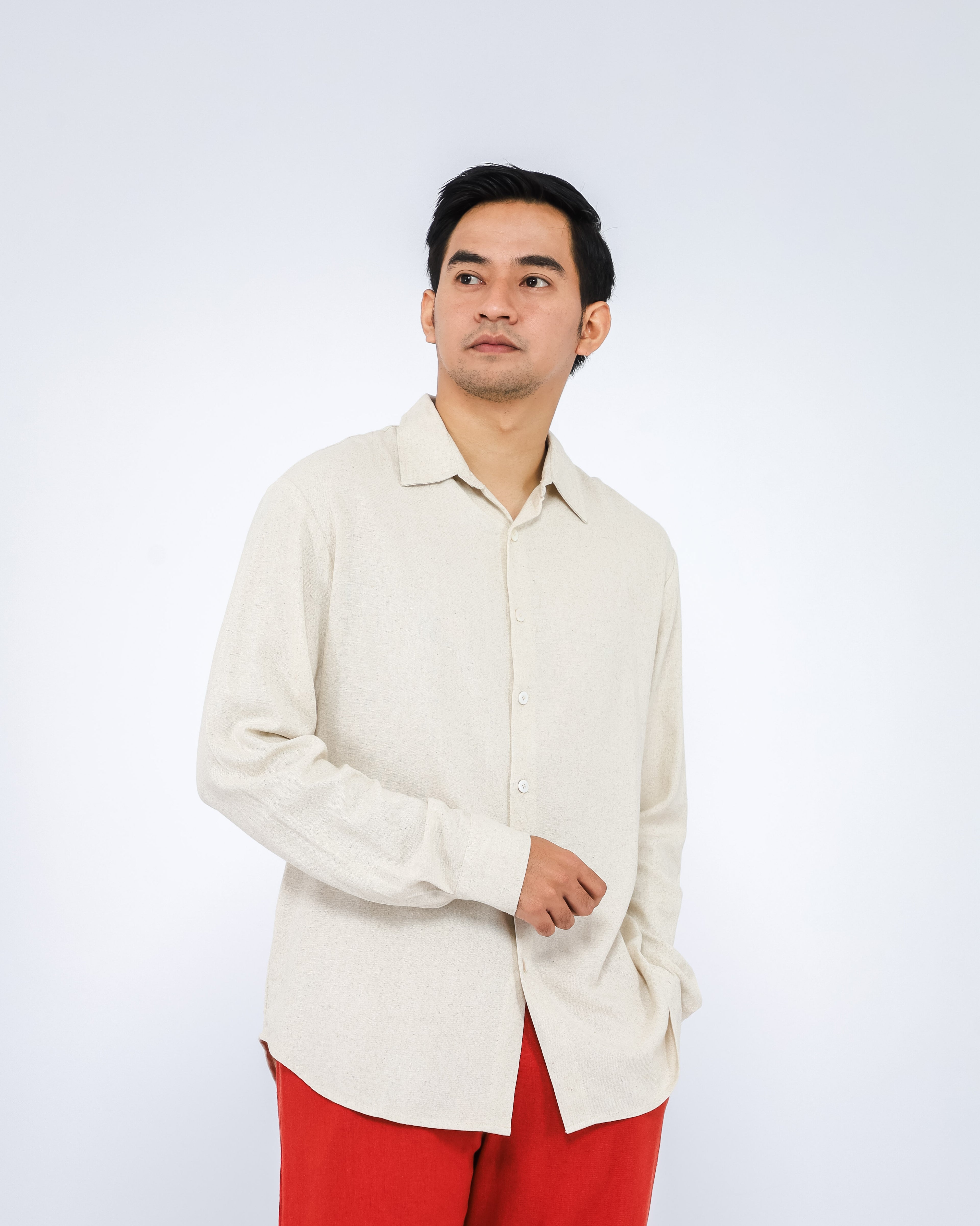 Lorenzo Linen Blend Men's Shirt