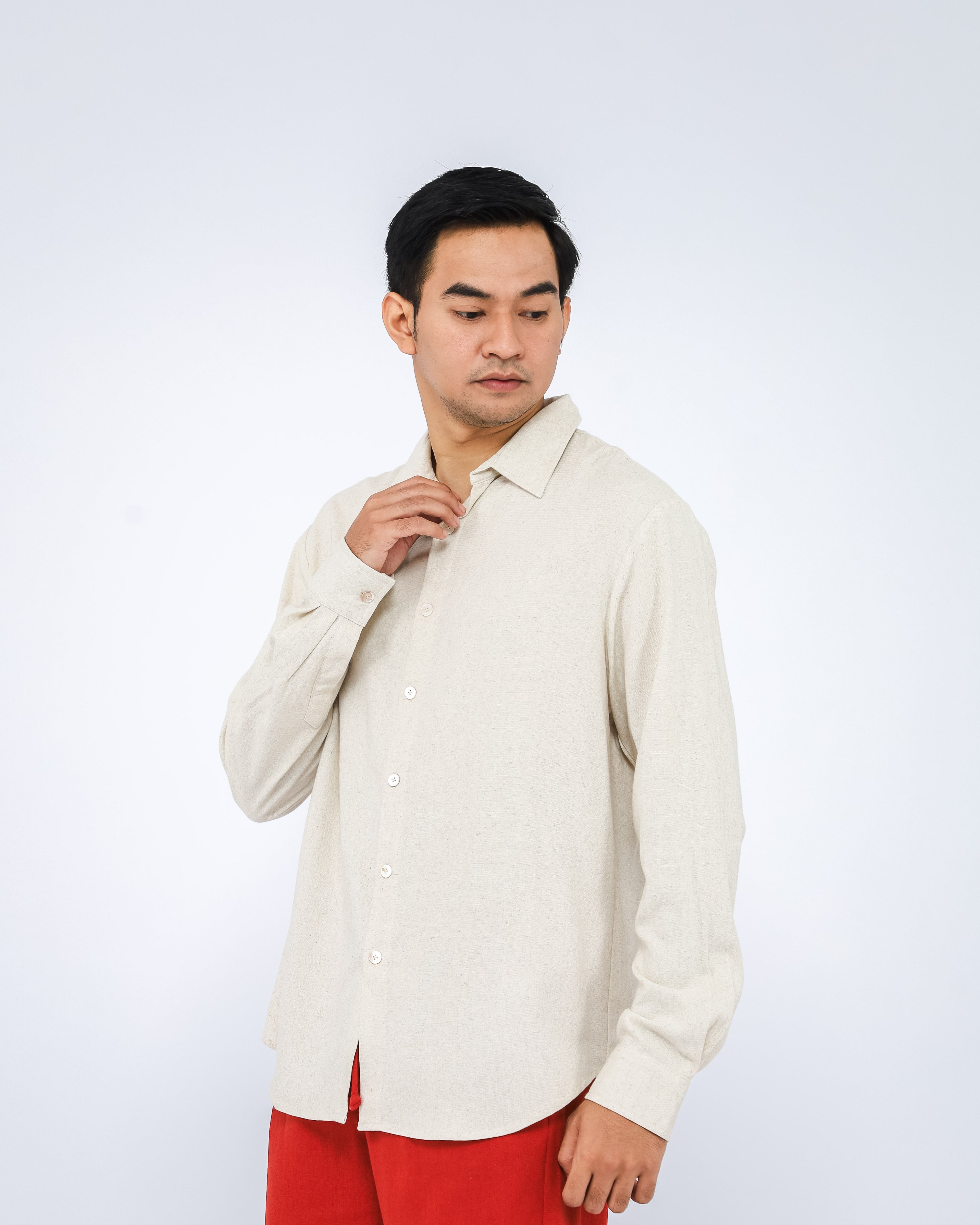 Lorenzo Linen Blend Men's Shirt