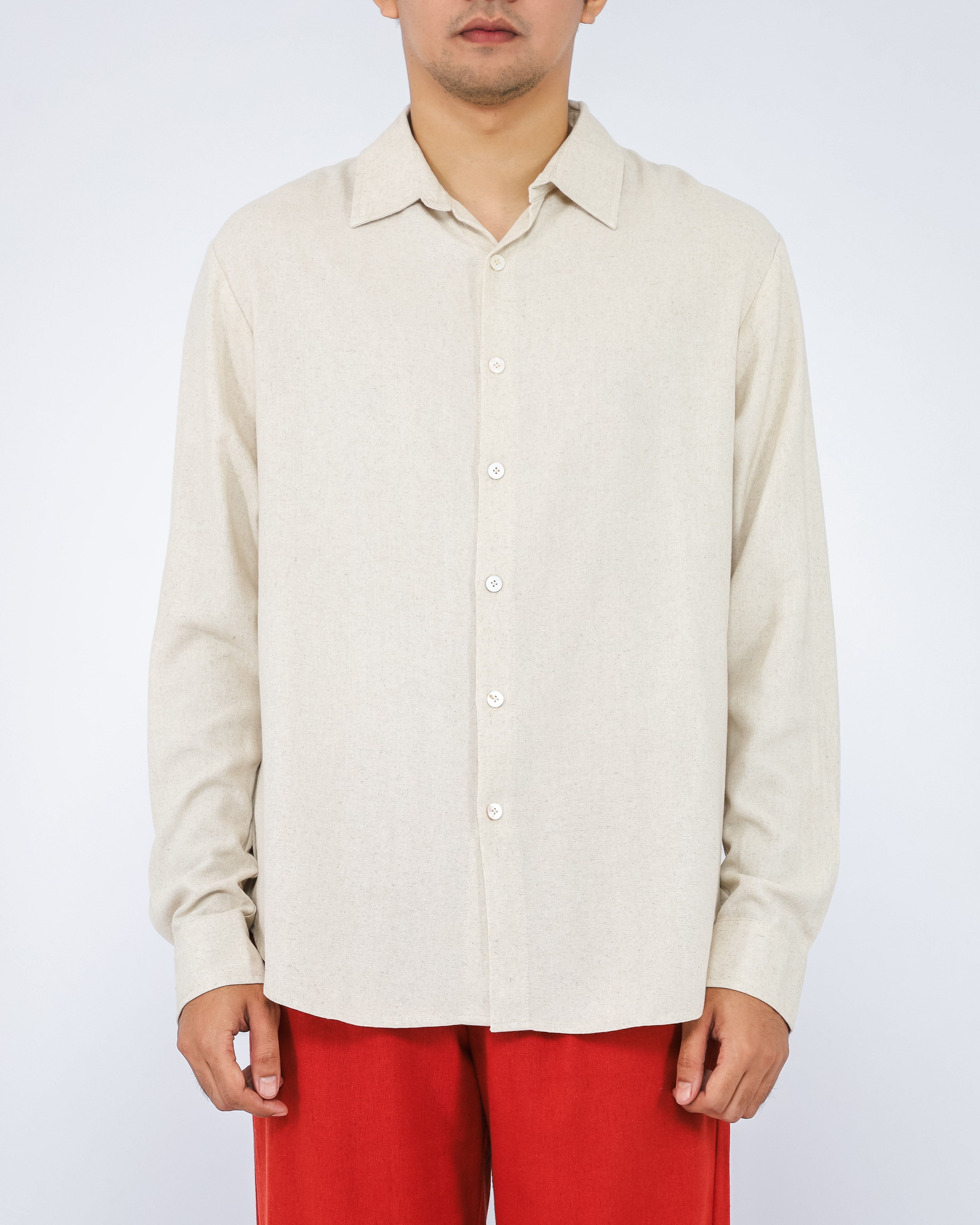 Lorenzo Linen Blend Men's Shirt