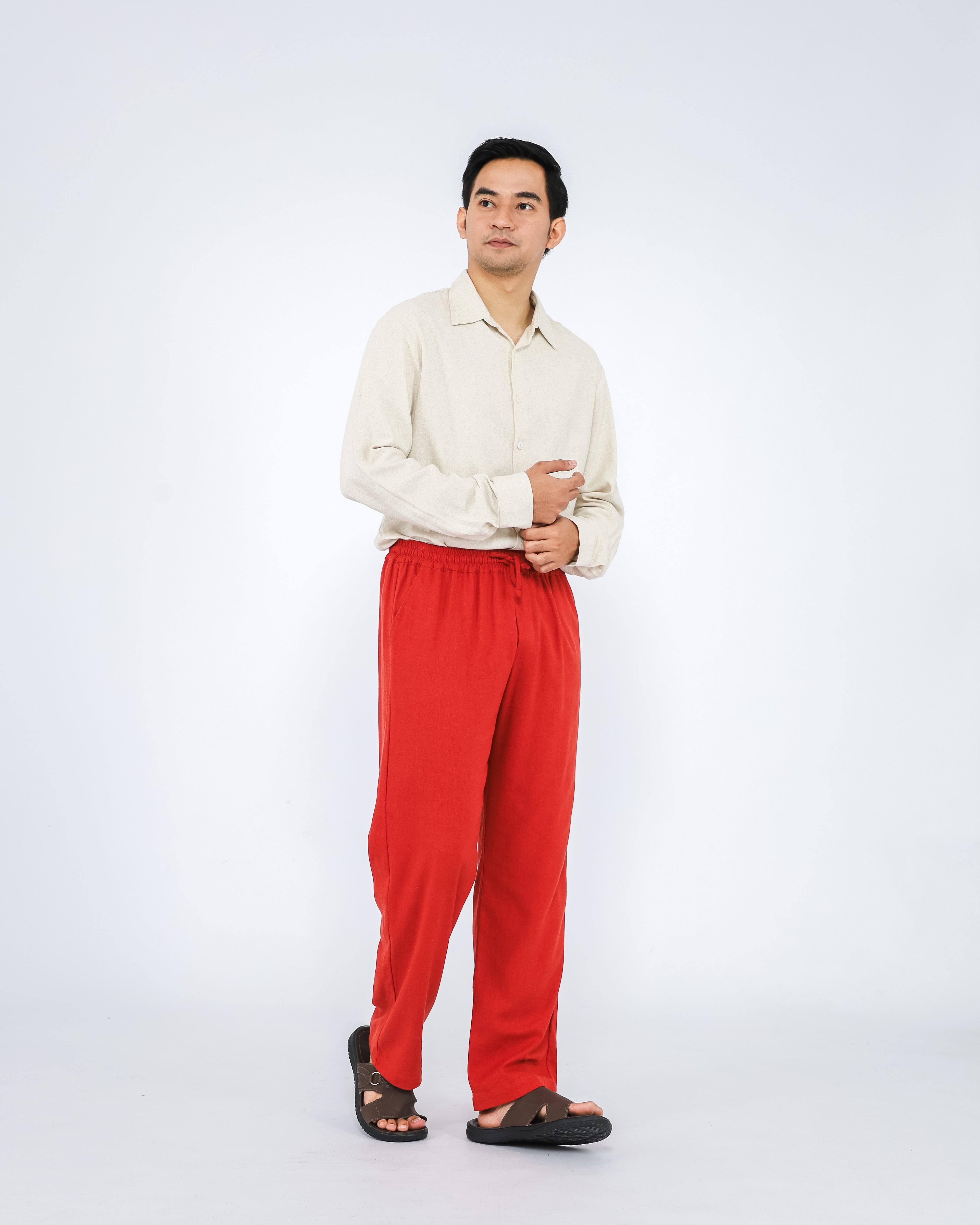 Gabriel Linen Blend Men's Pants