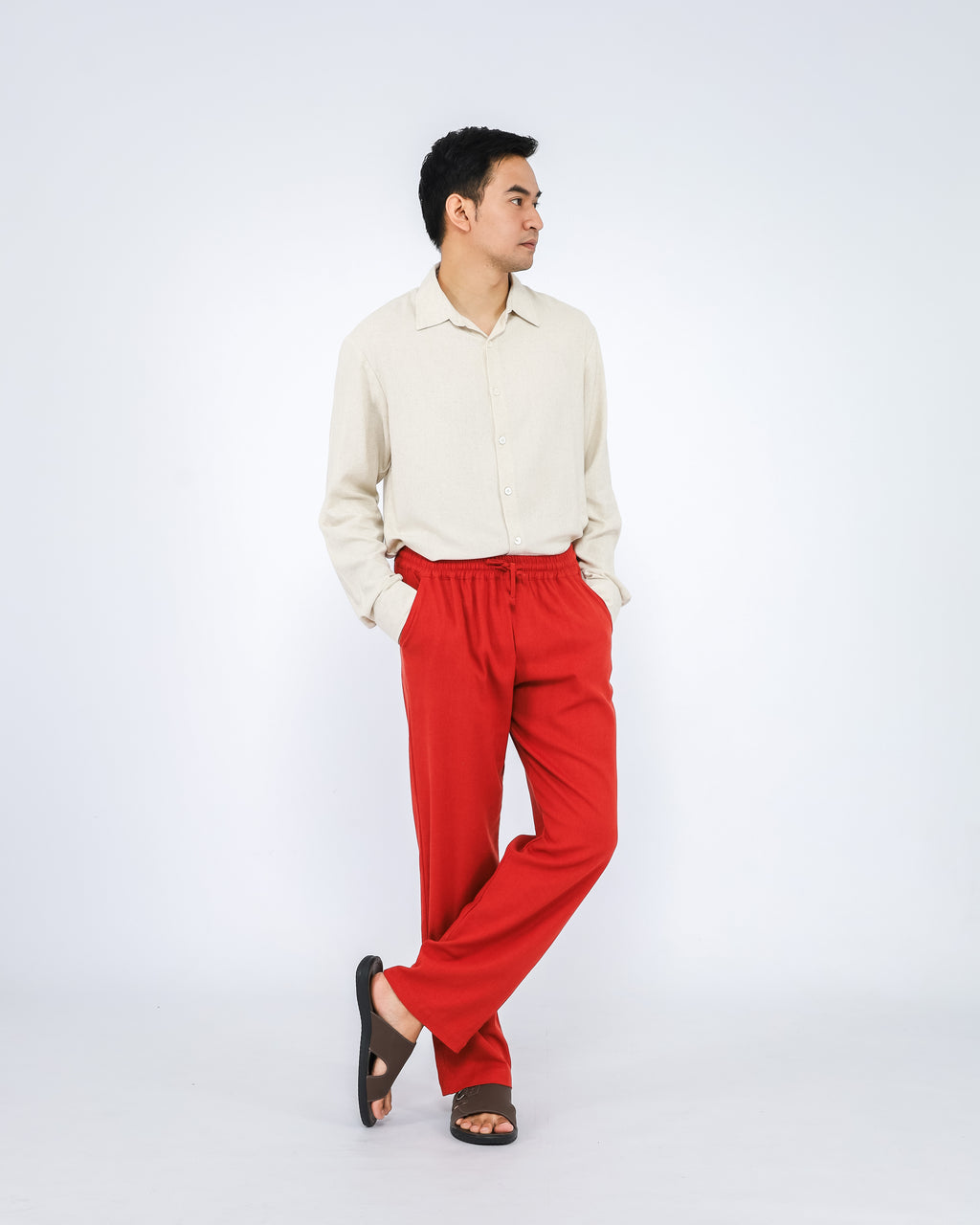 Gabriel Linen Blend Men's Pants