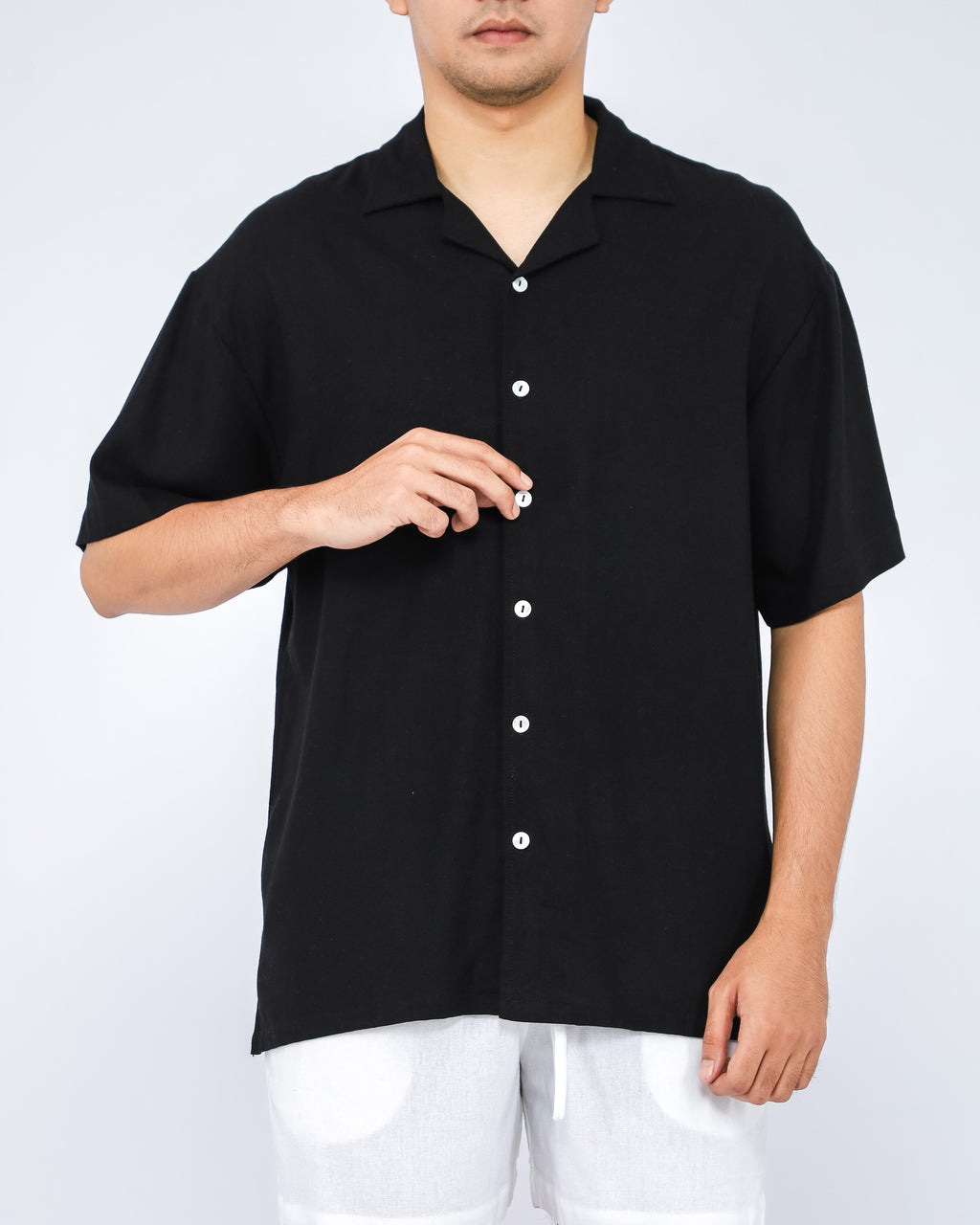 Brano Linen Blend Men's Shirt