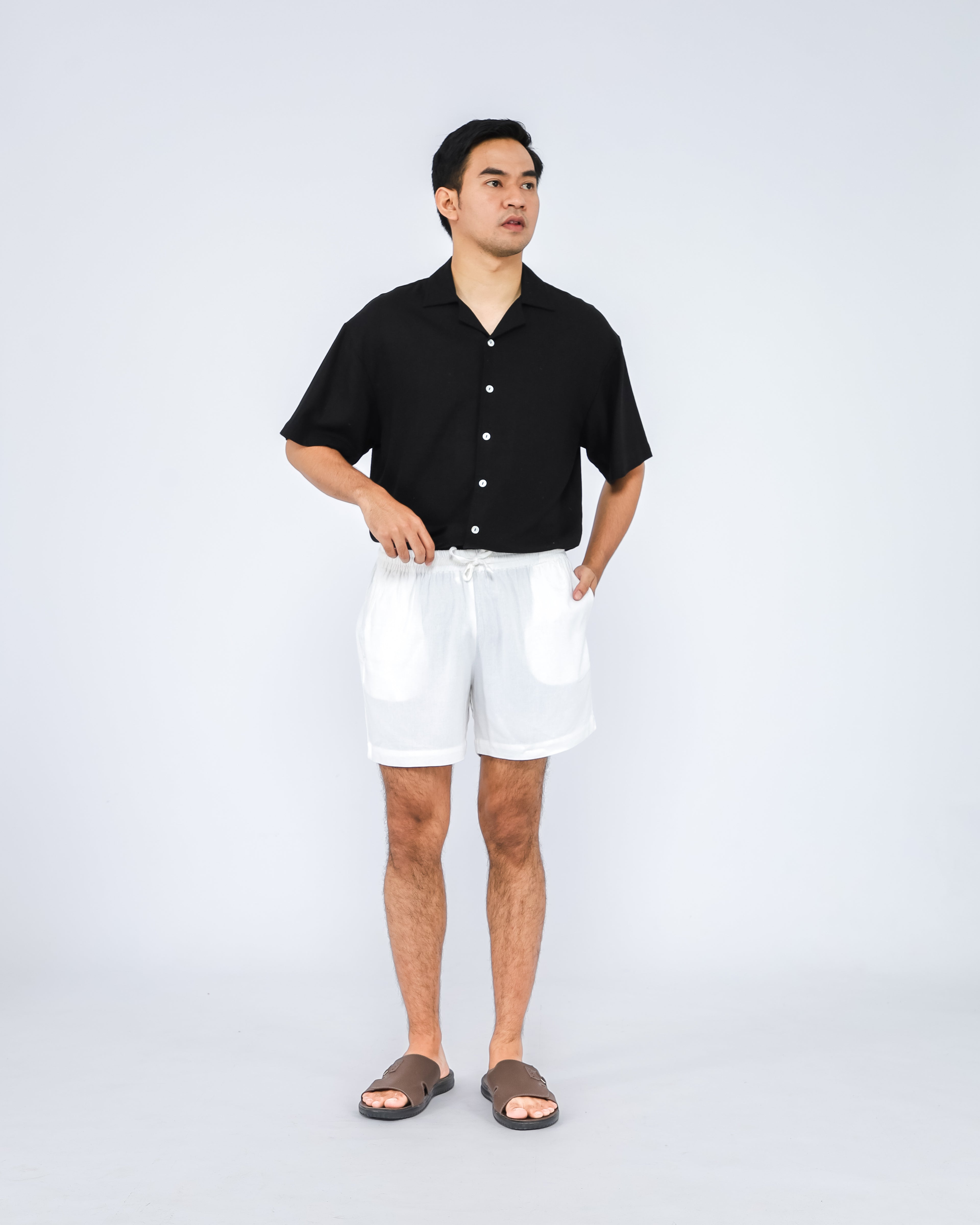 Cole Linen Blend Men's Shorts