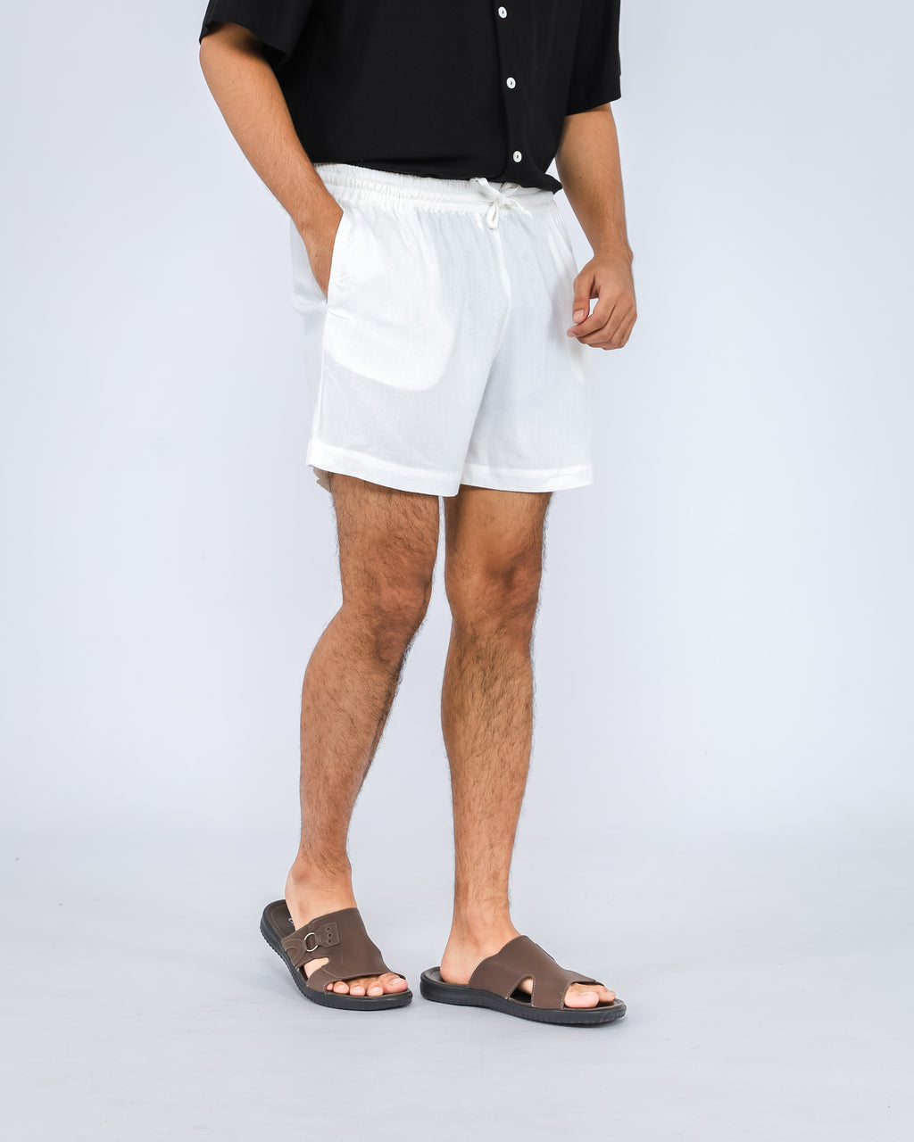 Cole Linen Blend Men's Shorts