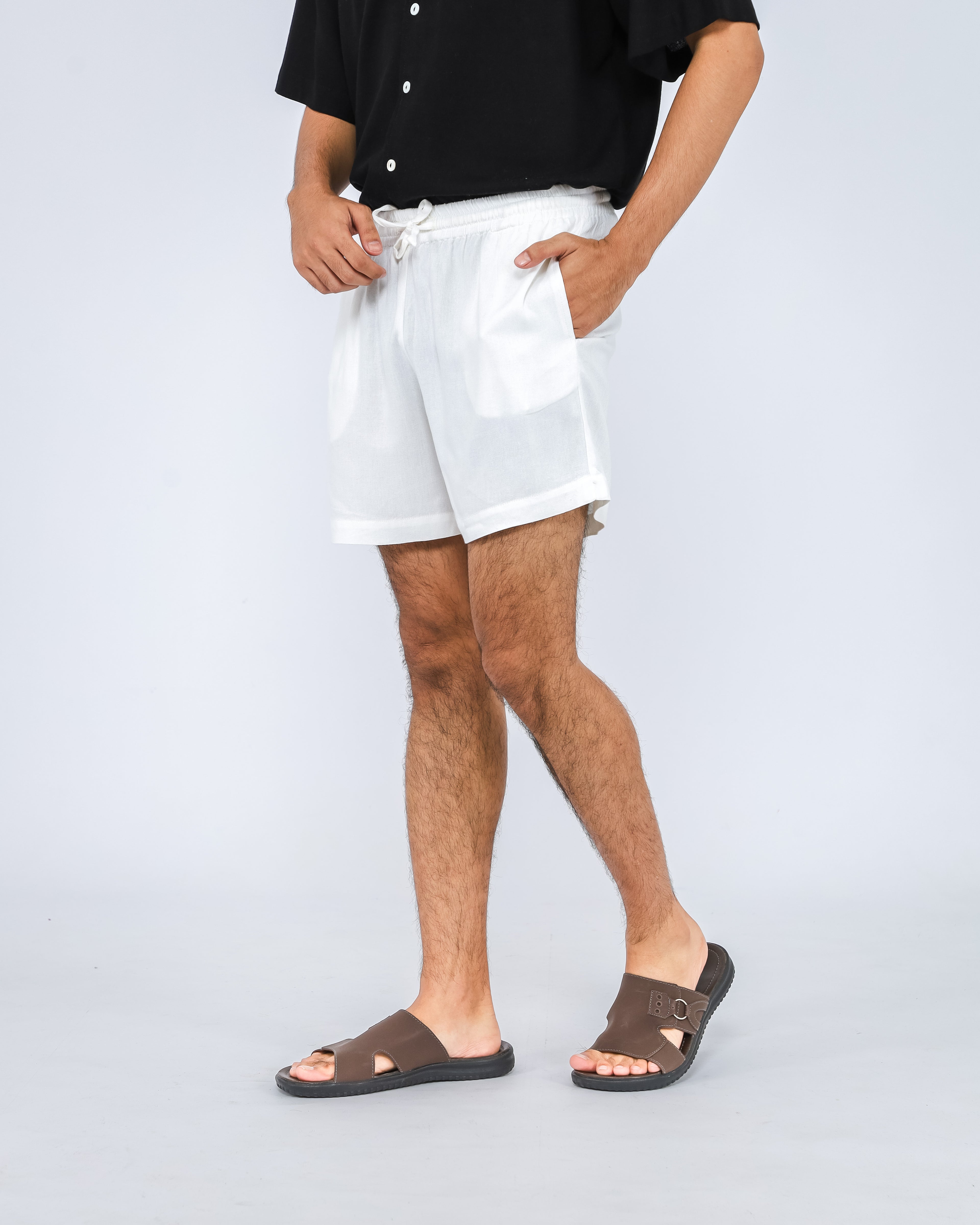 Cole Linen Blend Men's Shorts